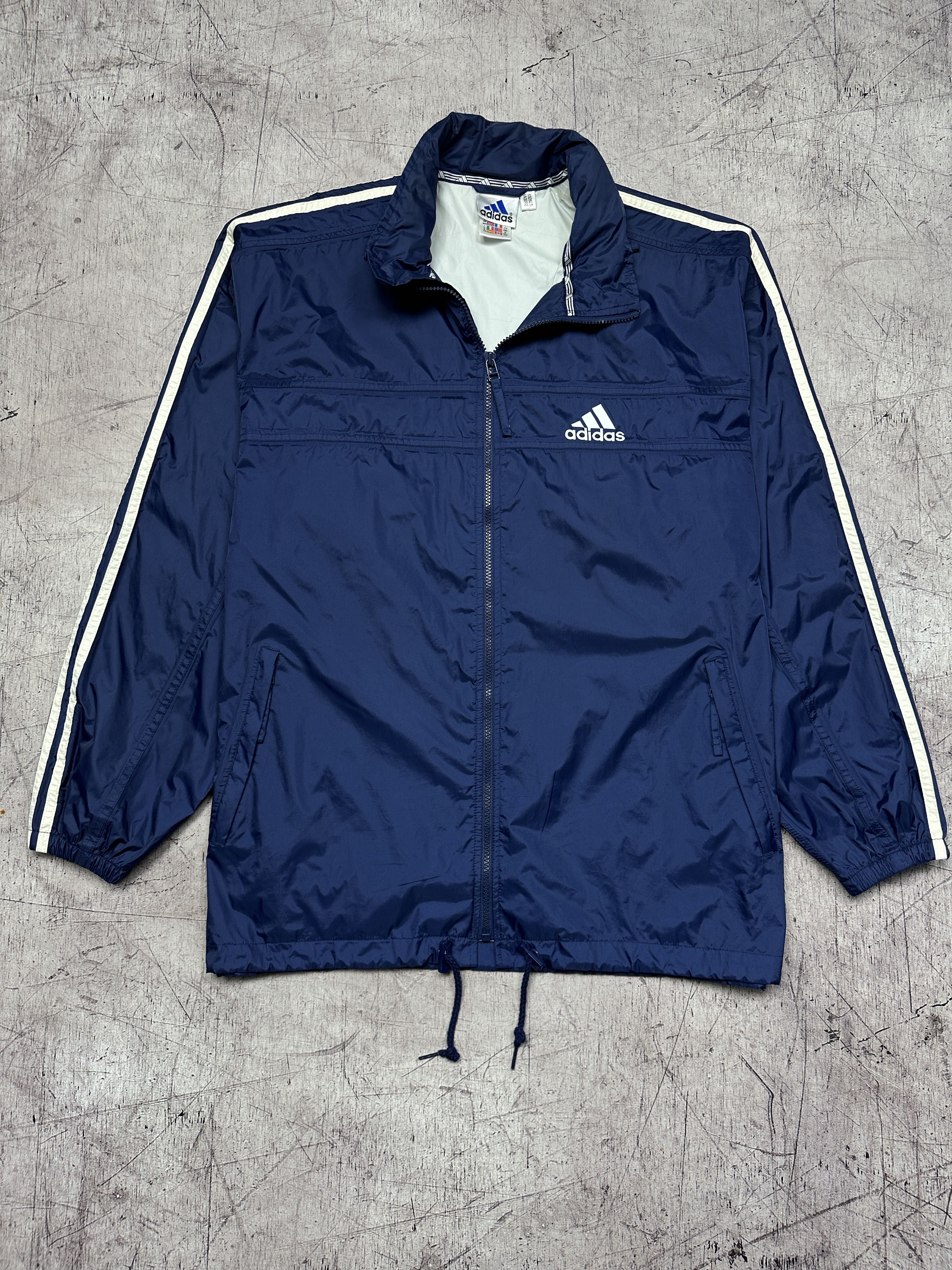 Adidas Adidas 90s Vintage Mens Nylon Jacket Size US M / EU 48-50 / 2 - 1 Thumbnail