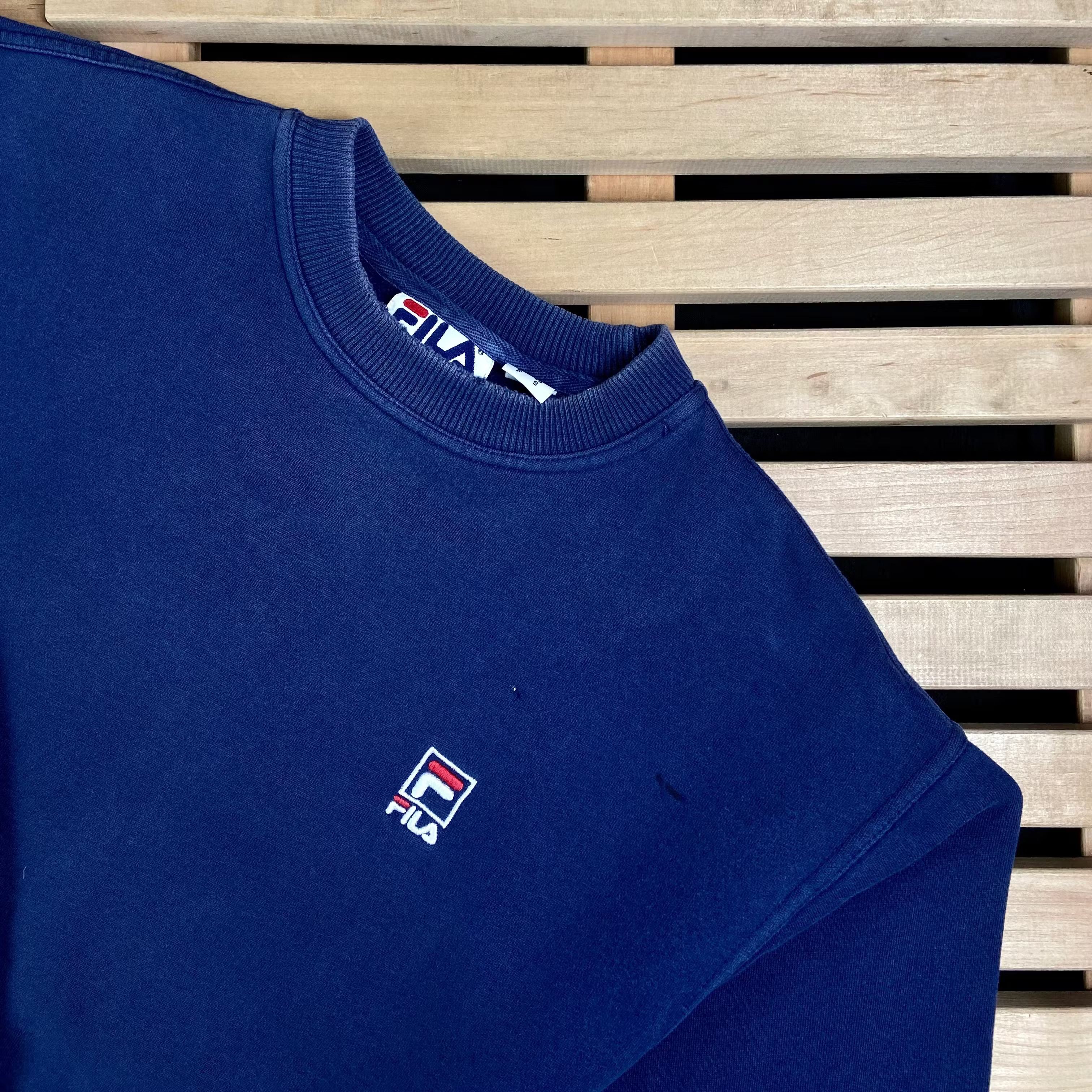 Fila × Vintage Mens Vintage Sweatshirt Fila Size S Size US S / EU 44-46 / 1 - 2 Thumbnail