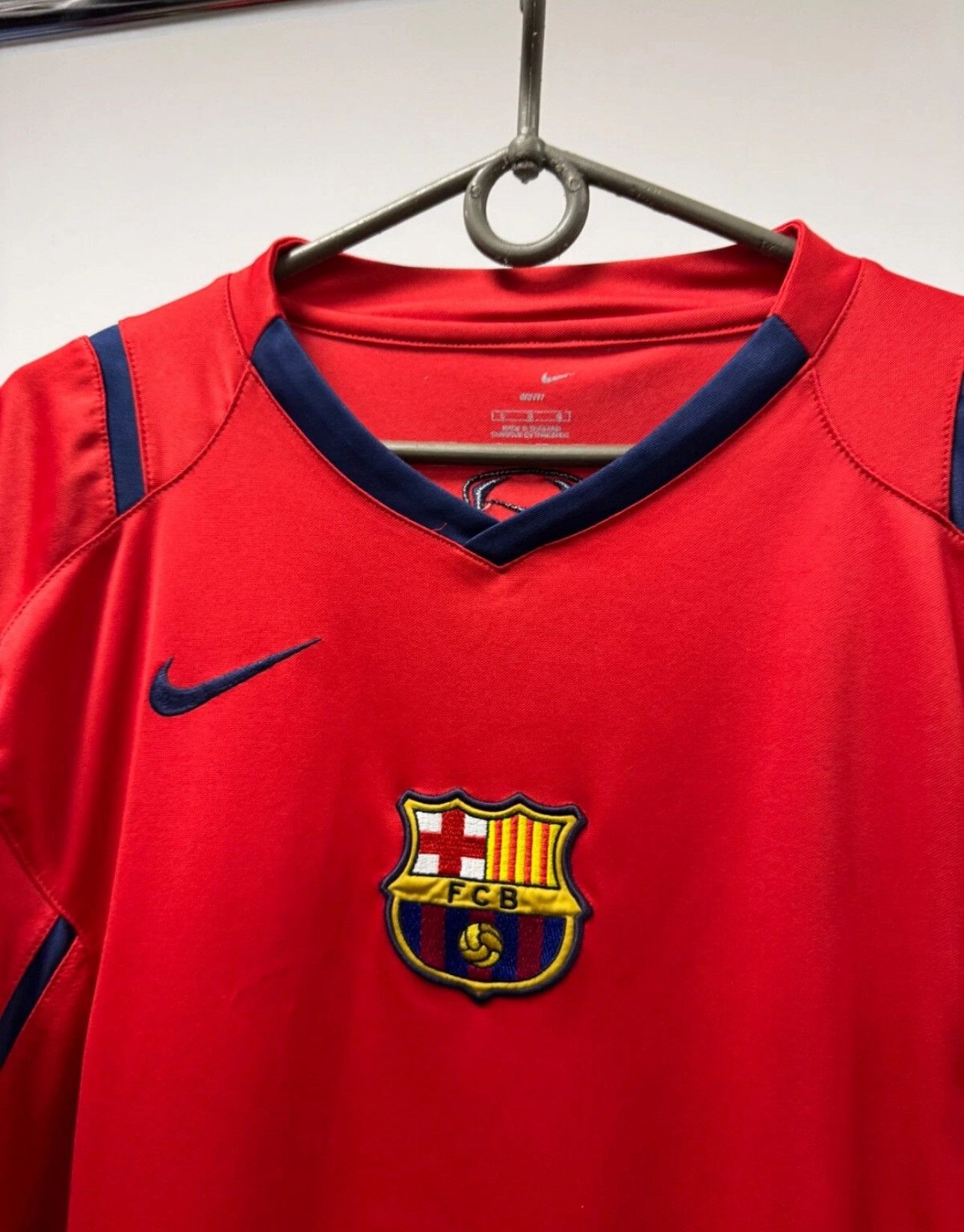 Nike × Vintage NIKE FC BARCELONA 2006/2007 TRAINING FOOTBALL SHIRT JERSEY Size US L / EU 52-54 / 3 - 2 Thumbnail