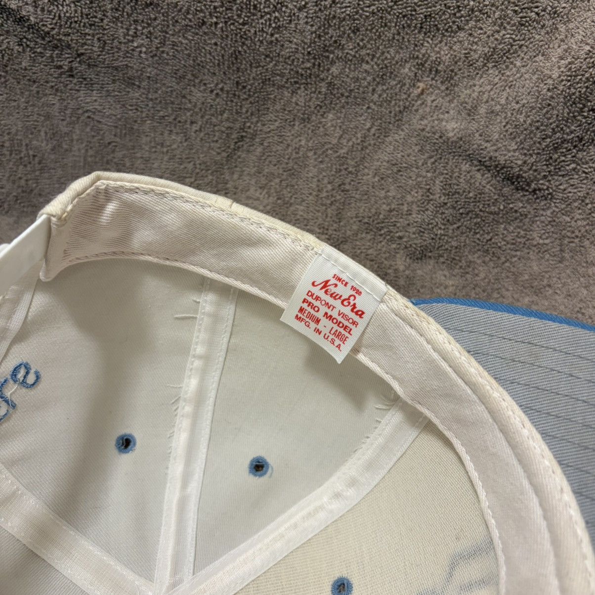 New Era Vintage 90s New Era UNC Tar Heels Pro Model Snapback Hat Size ONE SIZE - 11 Thumbnail