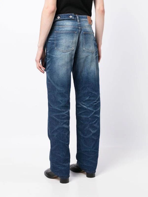 Y/Project Y/Project Lazy layered straight leg denim Size US 34 / EU 50 - 2 Thumbnail