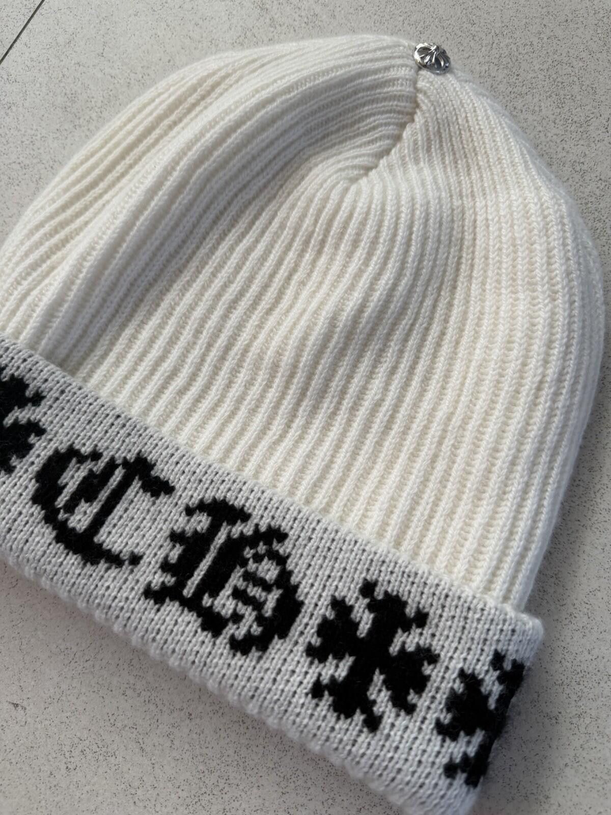 Chrome Hearts Chrome Hearts Big Daddy Cashmere Beanie OS New Size ONE SIZE - 2 Thumbnail