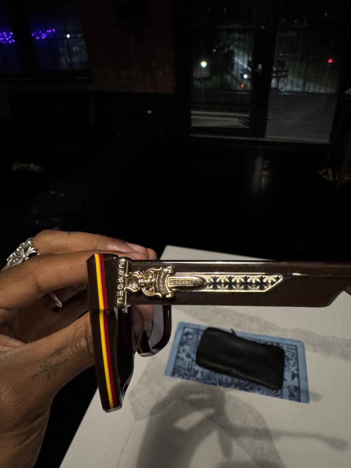 Chrome Hearts × Matty Boy Chrome Hearts Box-Officer Frames Size ONE SIZE - 2 Thumbnail