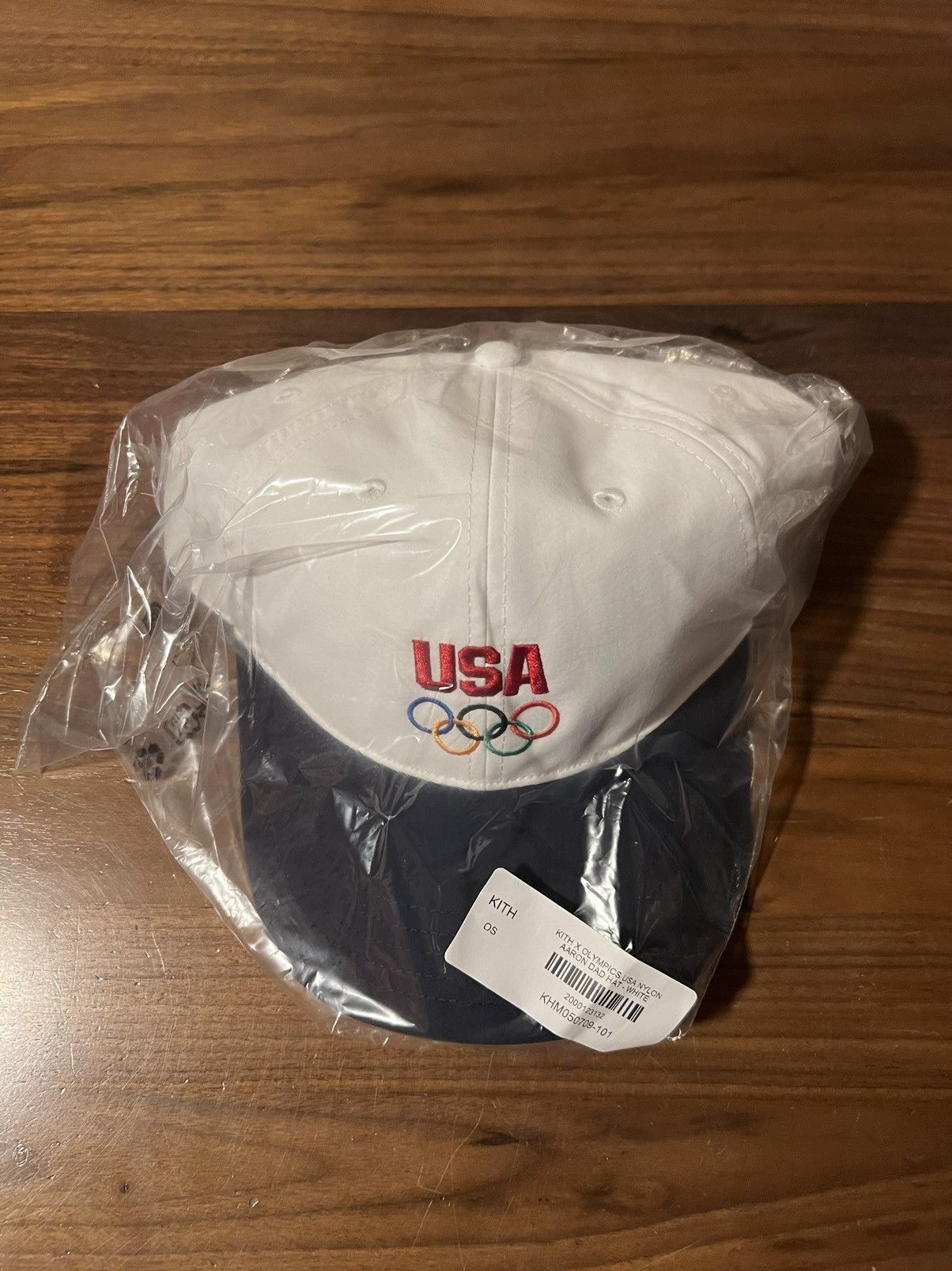 Kith Kith for Team USA Nylon Aaron Cap White Adjustable Size ONE SIZE - 6 Thumbnail