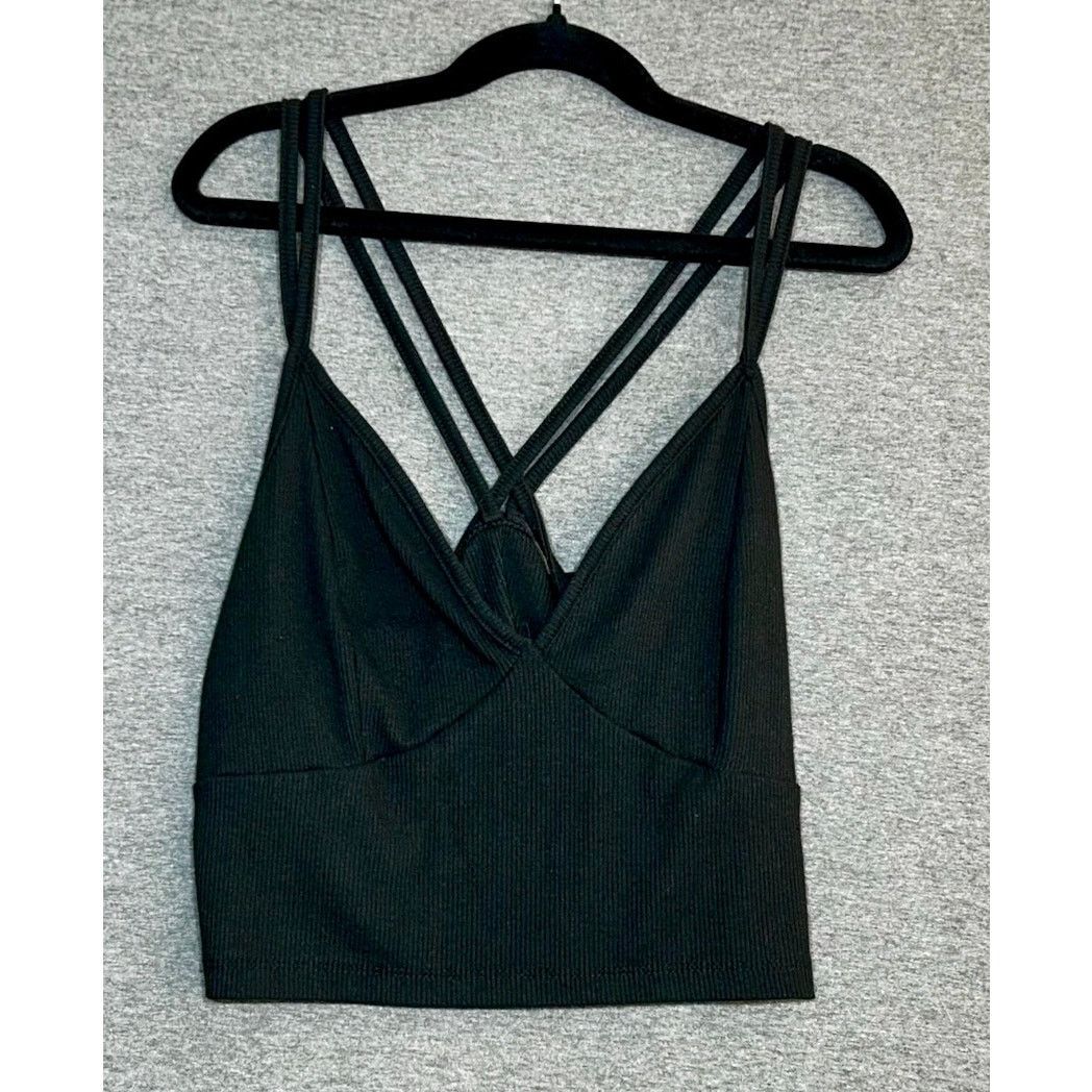 Shein SHEIN | Women's Criss Cross Cropped Tank Top | XL Size XL / US 12-14 / IT 48-50 - 1 Thumbnail