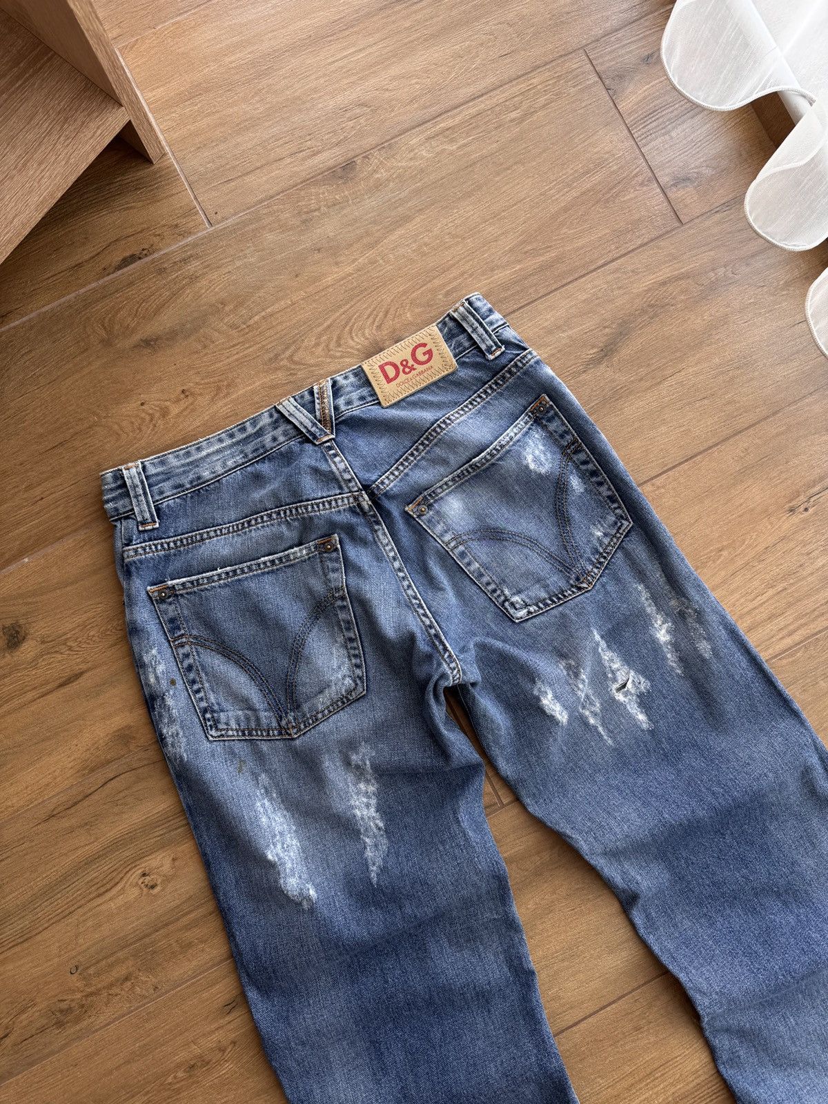Dolce & Gabbana × Vintage Vintage Dolce & Gabbana Winner Luxury Japanese Denim Jeans Size US 31 - 4 Thumbnail