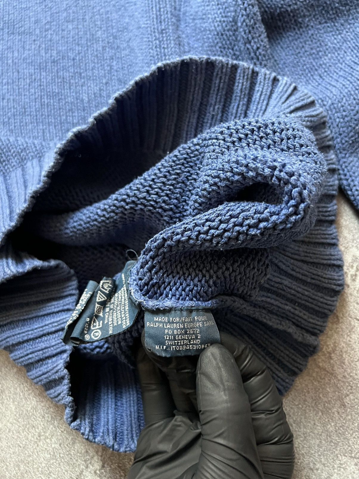 Polo Ralph Lauren Vintage Ralph Lauren Cable Knitted Sweater Old Money XXl Size US XXL / EU 58 / 5 - 9 Thumbnail