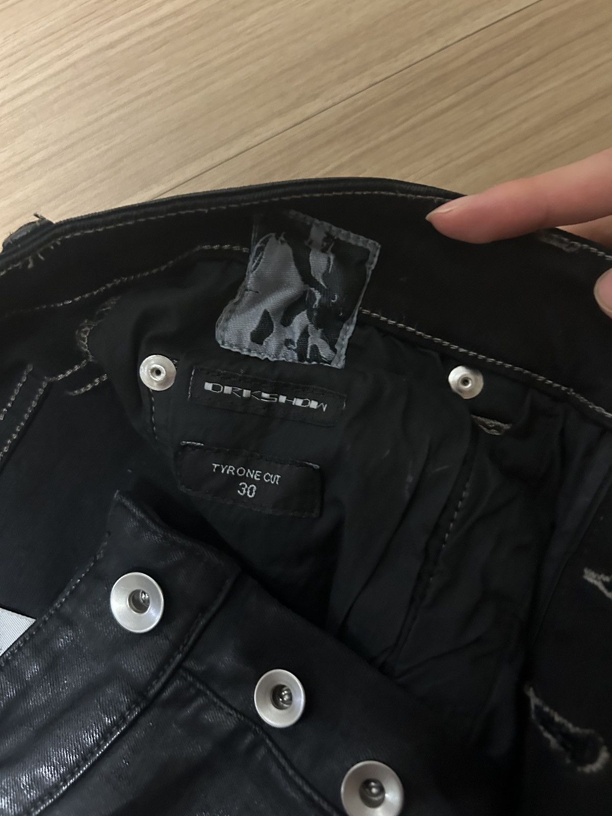 Rick Owens Drkshdw Rick owens Drkshdw 20FW Tyrone SBW jeans Size US 30 / EU 46 - 5 Thumbnail