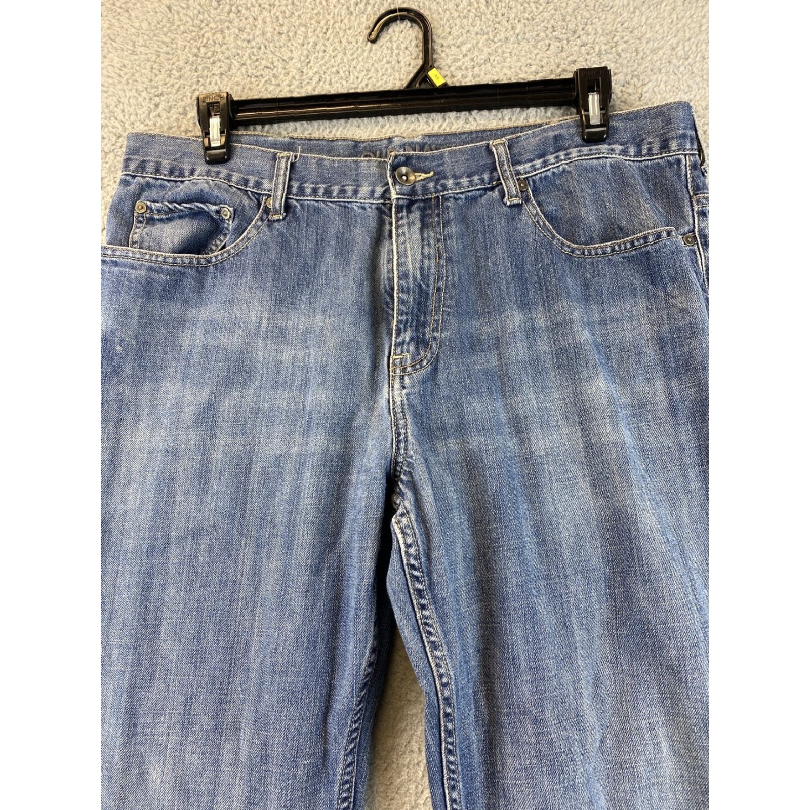 Old Navy Old Navy Jeans Mens 38 x 34 Blue Boot Cut 100% Cotton Casual Denim Pants /79-49 Size US 38 / EU 54 - 2 Thumbnail