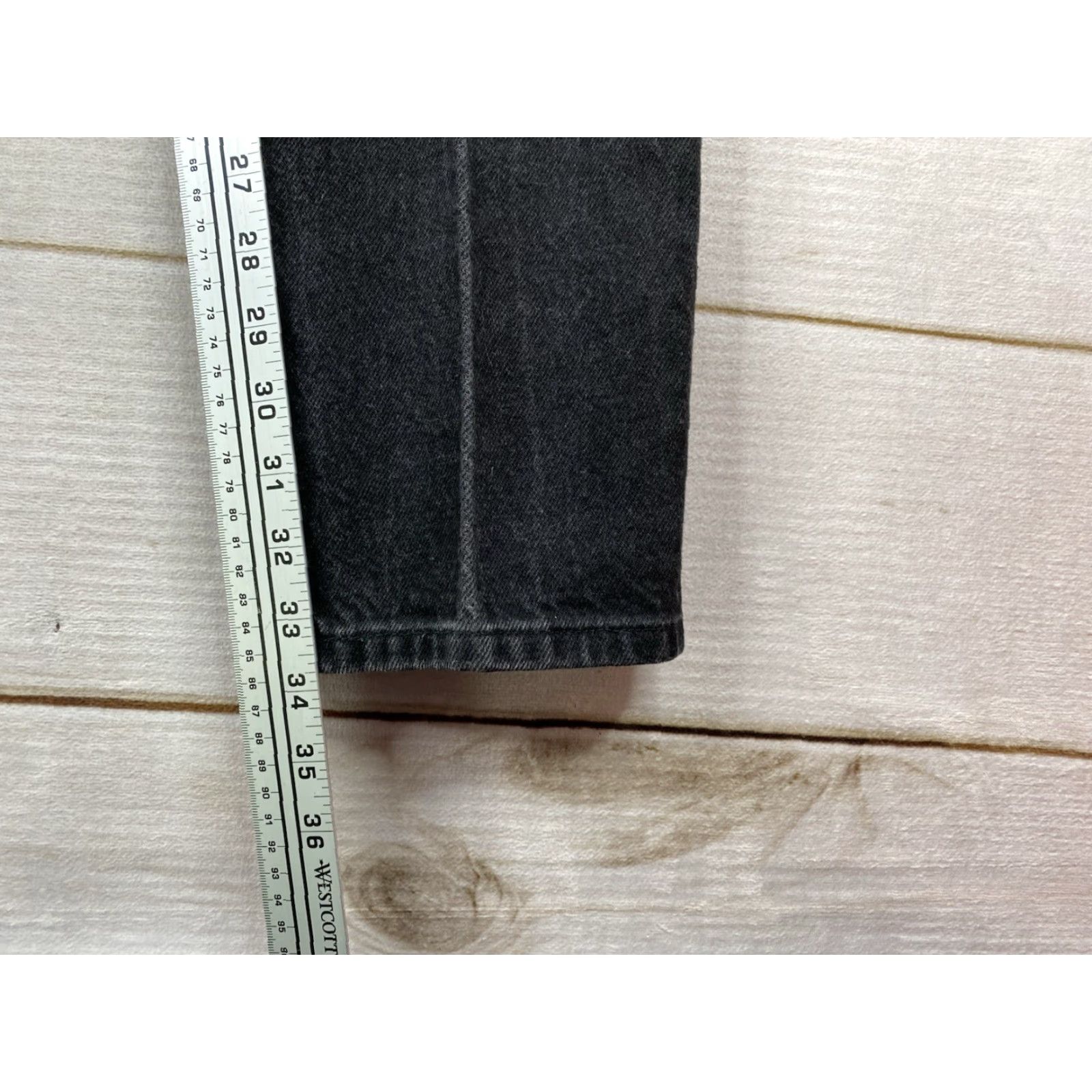 Roper VINTAGE roper Jeans 3/4 High Wasited Denim Black Buttons Rodeo Riding Women 90s Cowboy USA Jeans Mens Womens Boys Girls Size 27" / US 4 / IT 40 - 6 Thumbnail