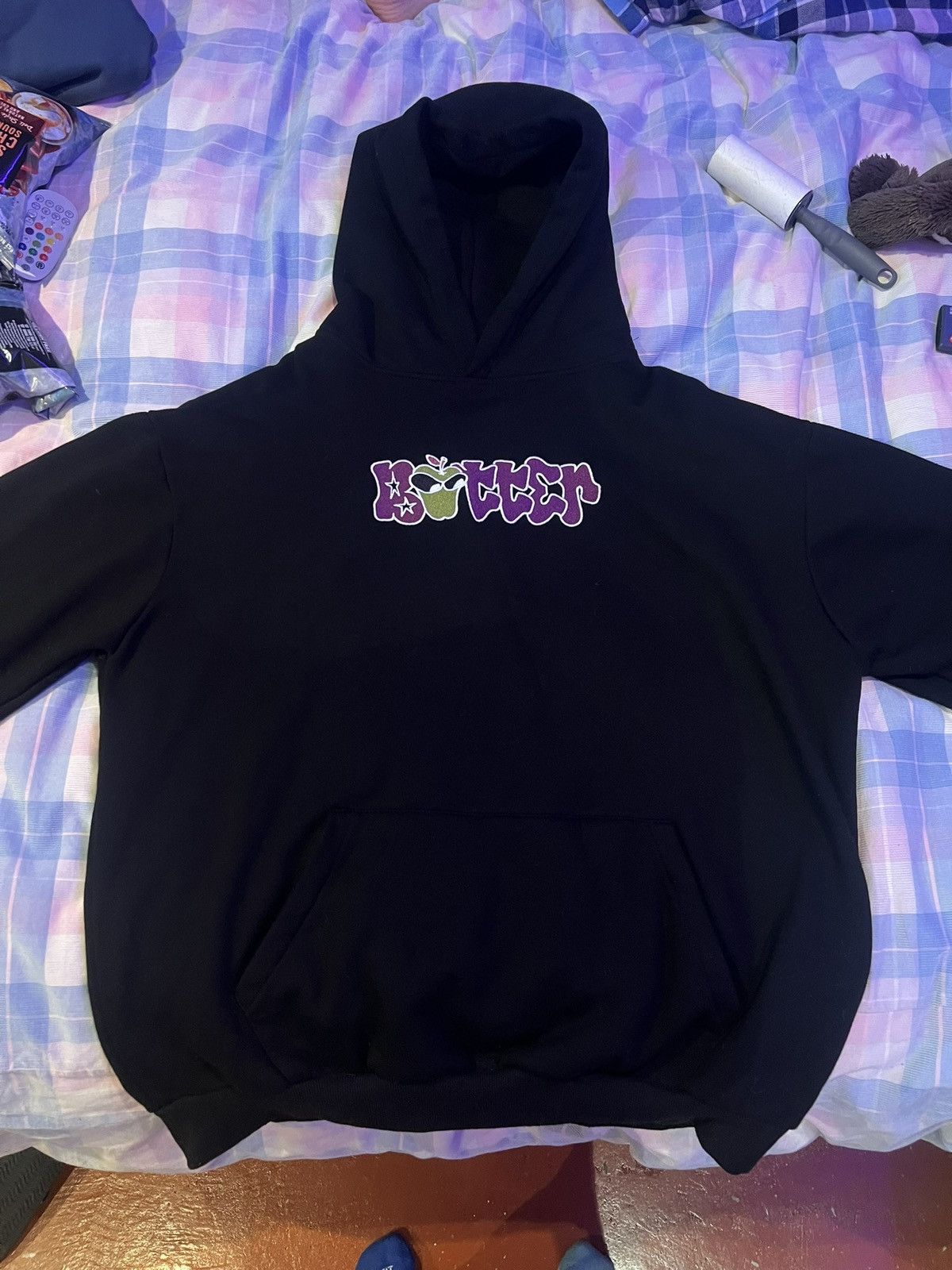 Butter Goods BUTTER HOODIE GOODS BIG APPLE PO HOOD BLACK Size US XL / EU 56 / 4 - 1 Thumbnail
