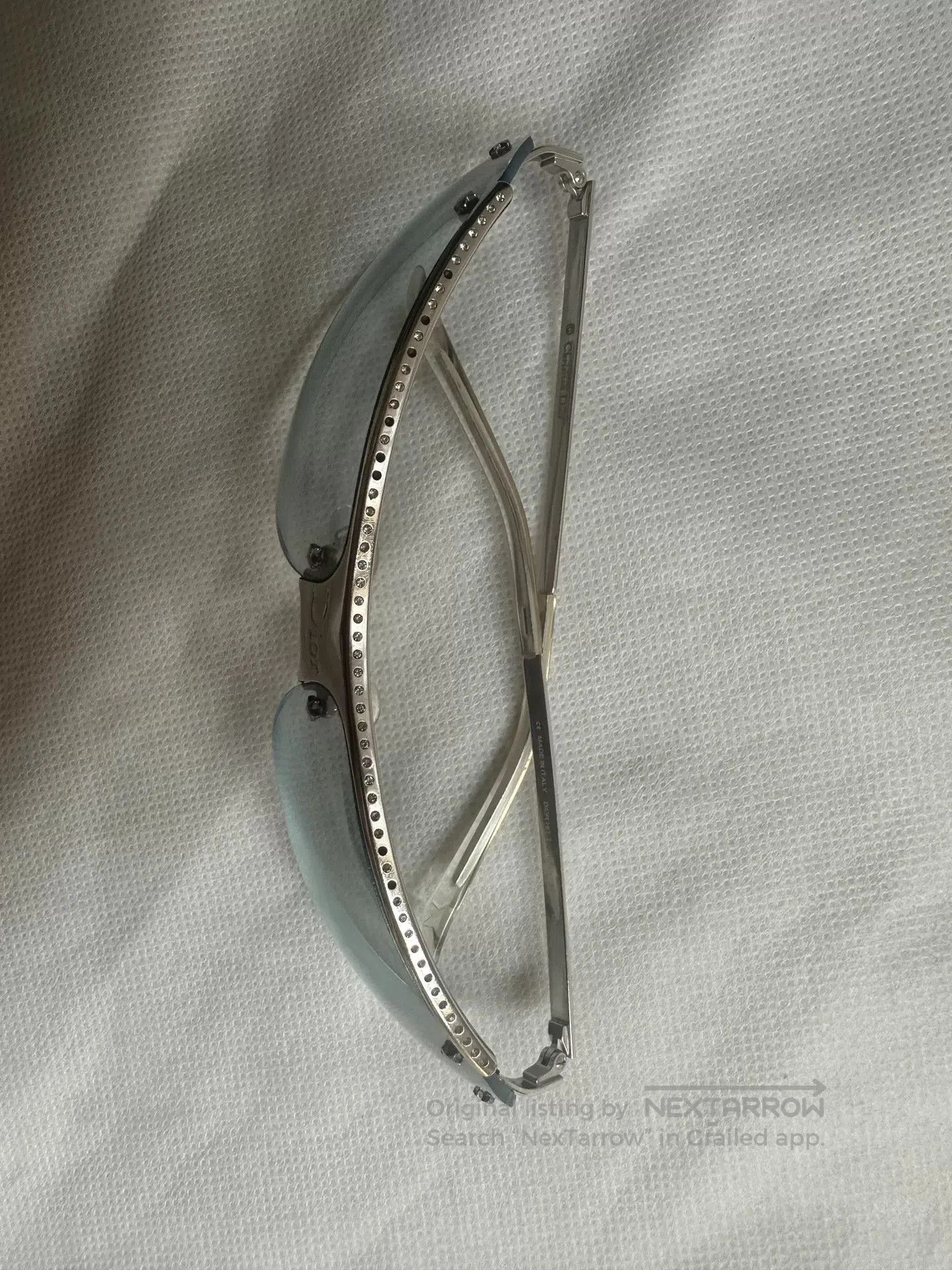 Dior Dior Vintage Star Rhinestone Sunglasses. Size ONE SIZE - 2 Thumbnail