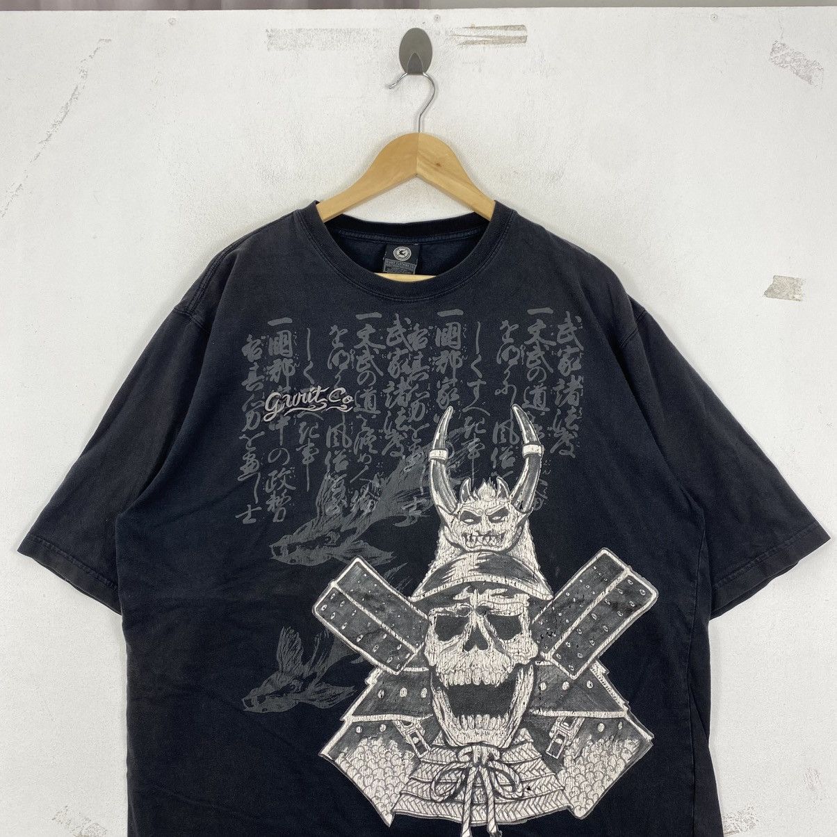G-Unit Vtg G-Unit Samurai Skull Shirt 3XL Y2K 50 Cent Hip Hop Black Size US XXL / EU 58 / 5 - 3 Thumbnail