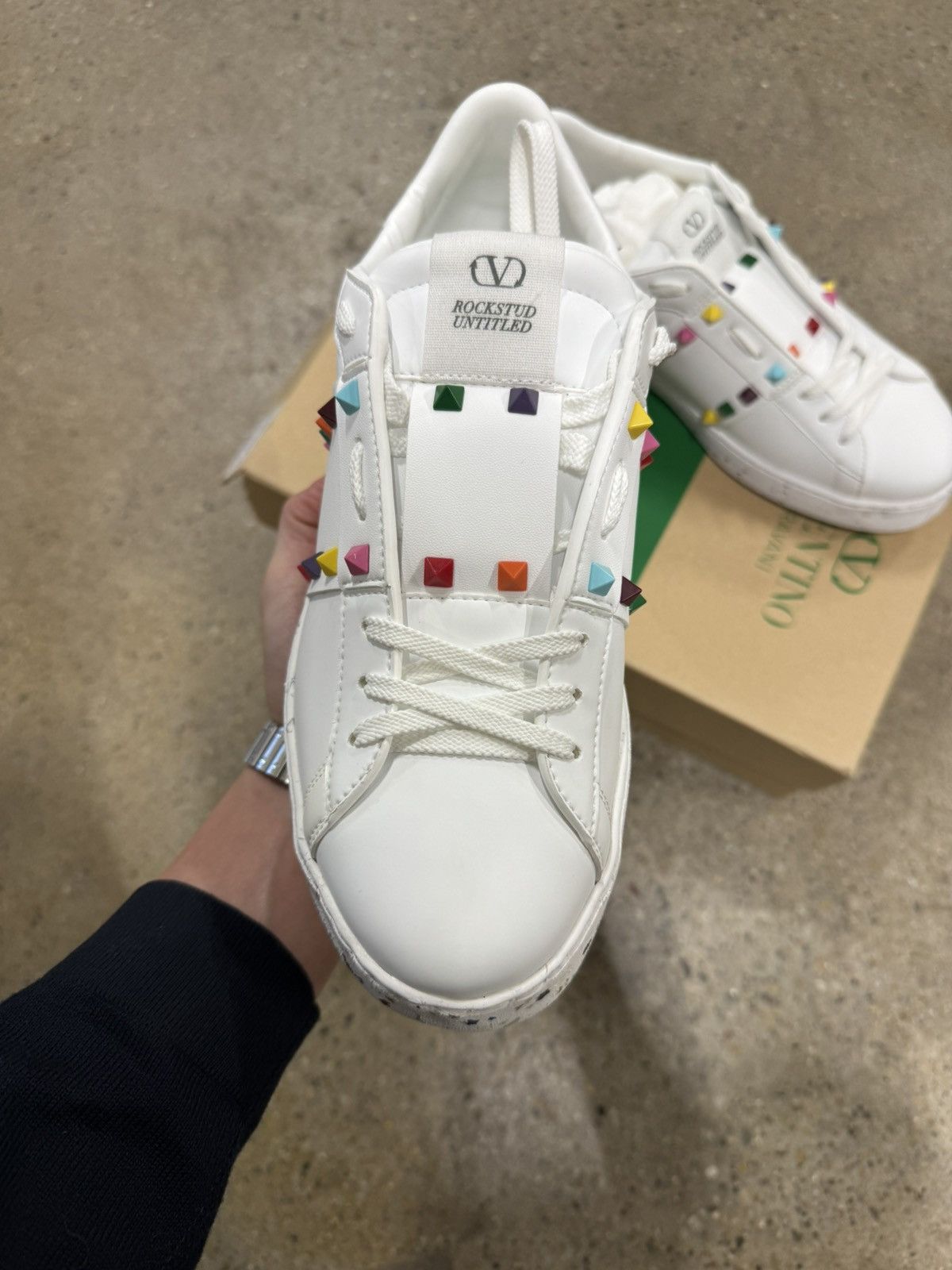 Valentino Valentino Open Sneaker NEW 900$ Size US 8 / EU 41 - 3 Thumbnail