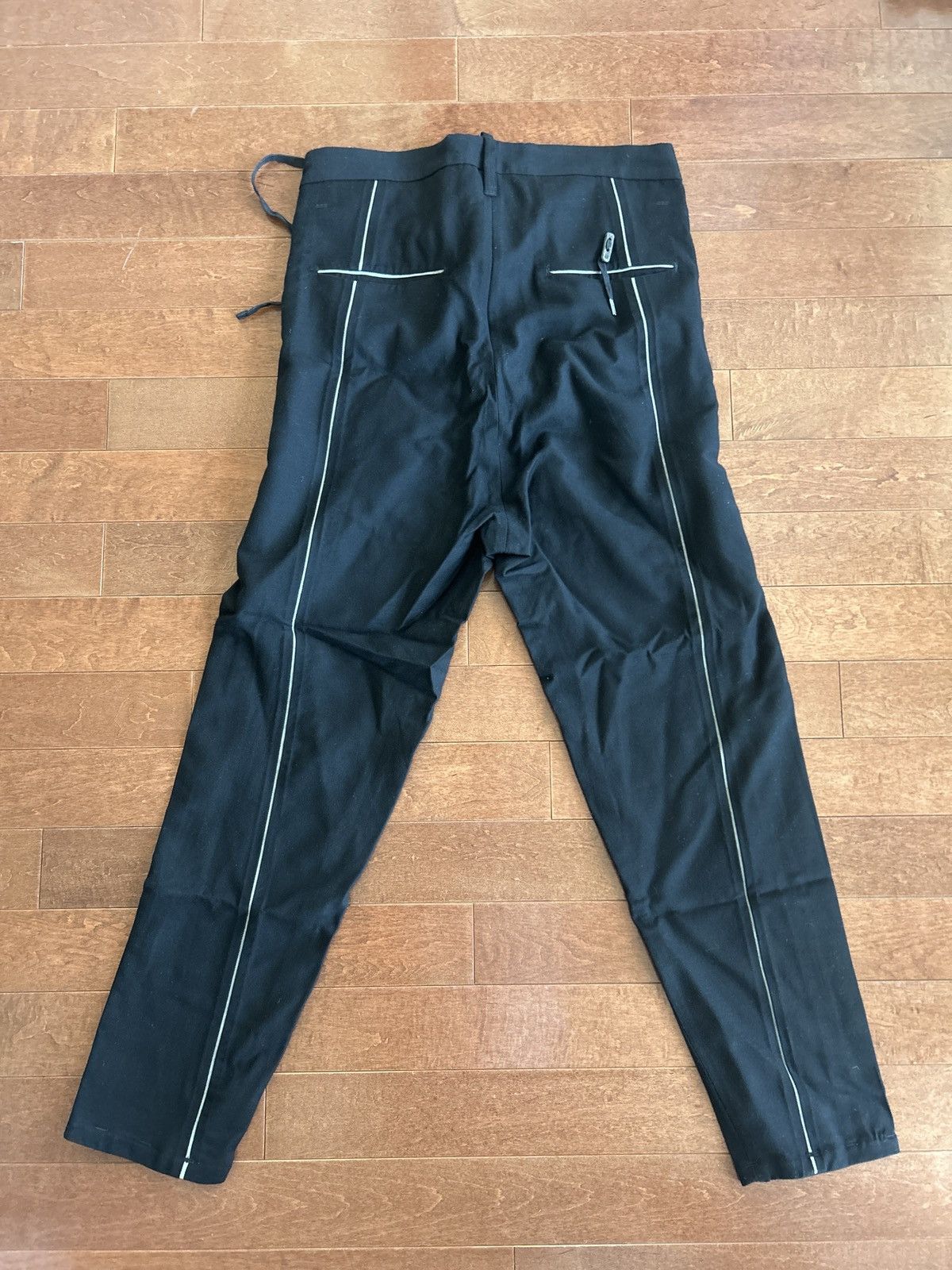 Boris Bidjan Saberi BBS AW 14-15 P1-FIII7 100% virgin wool pants size small Size US 32 / EU 48 - 2 Thumbnail