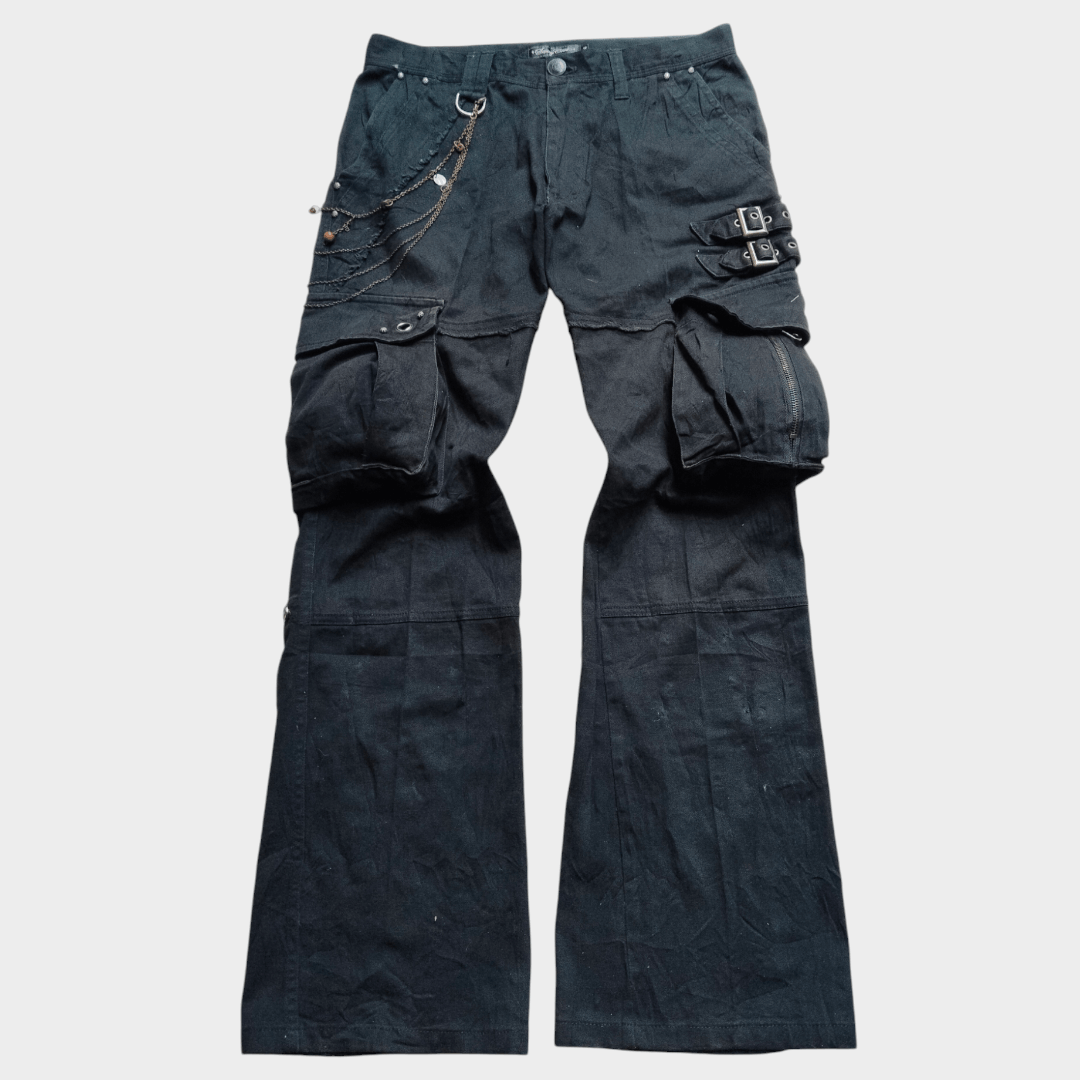 14th Addiction × If Six Was Nine × Le Grande Bleu (L.G.B.) Saucy cool strap cargo pant Size US 30 / EU 46 - 1 Thumbnail