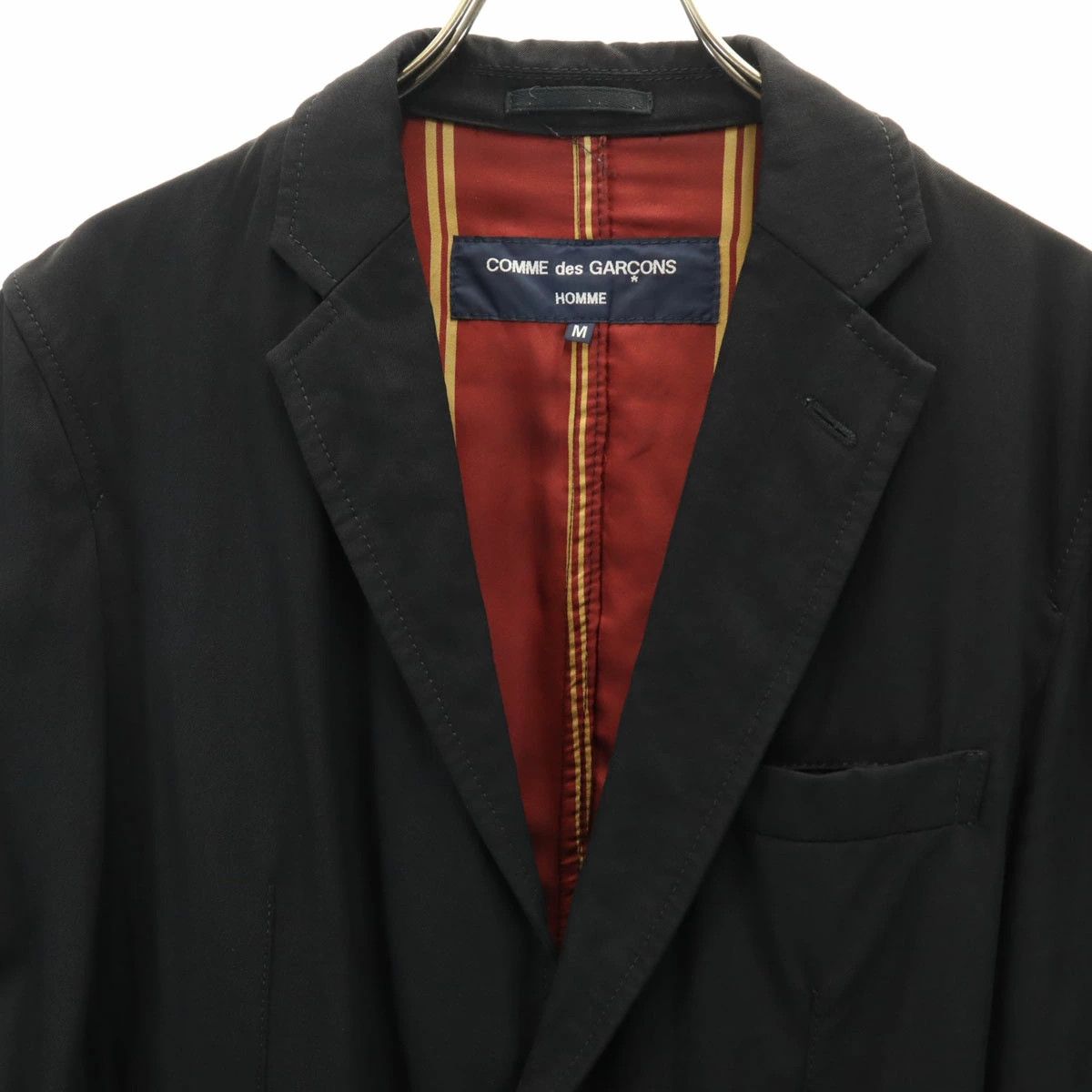Comme des Garcons Homme Plus Jacket Tailored 2 Big Button Cotton Size US M / EU 48-50 / 2 - 7 Thumbnail