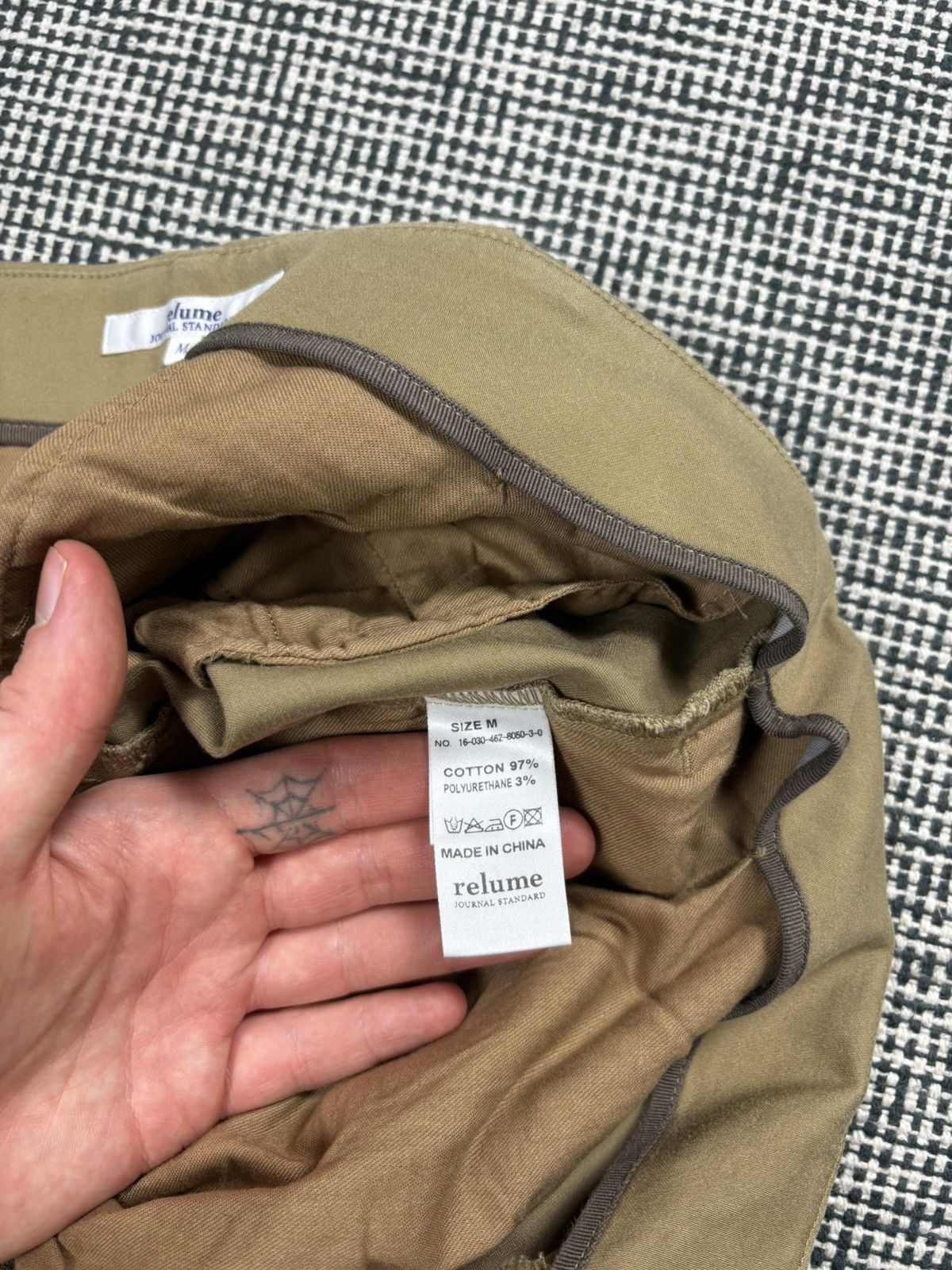 Japanese Brand Relume journal standard japanese brand wide trousers Size 26" / US 2 / IT 38 - 4 Thumbnail