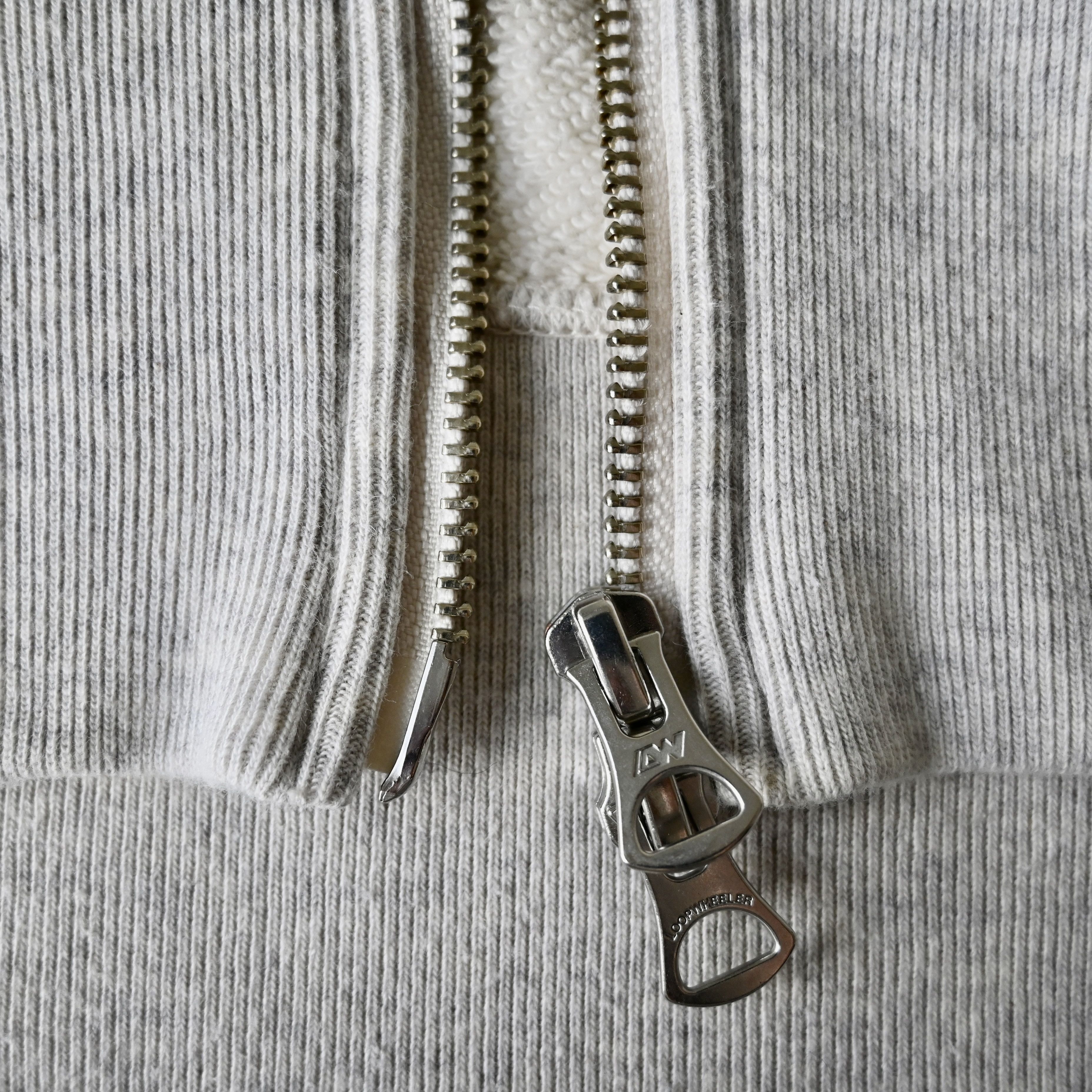 Beams Plus × Loopwheeler Beams Plus x Loopwheeler zip hoodie, oatmeal, made in Japan Size US L / EU 52-54 / 3 - 22 Thumbnail