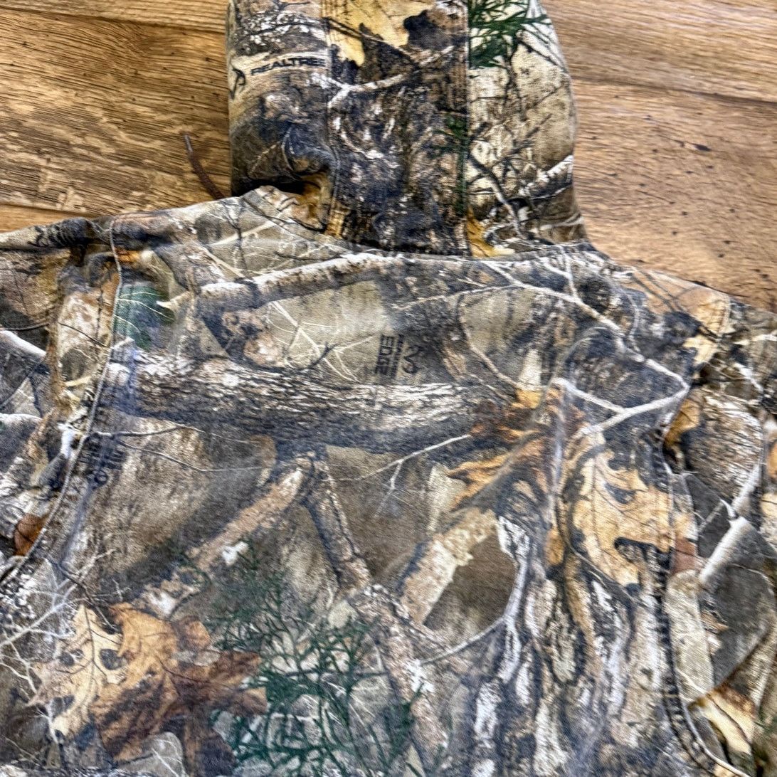 Vintage Brazos Camo Lined Insulated Hooded Hunting Canvas Jacket Size US M / EU 48-50 / 2 - 6 Thumbnail