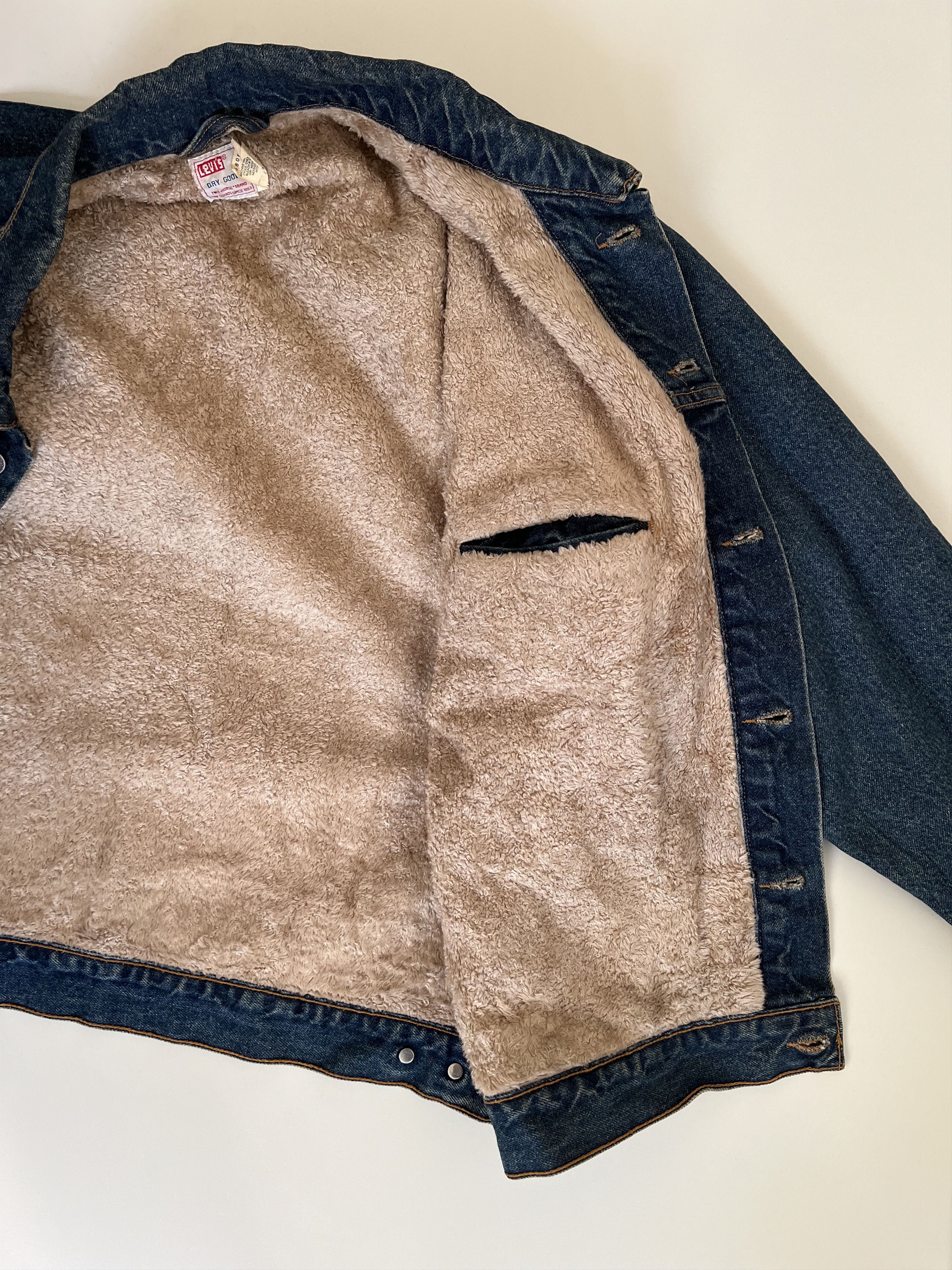 Levi's Vintage Clothing Levi’s Sherpa Denim Jacket – Blue – 90s Workwear Classic Size US M / EU 48-50 / 2 - 4 Thumbnail