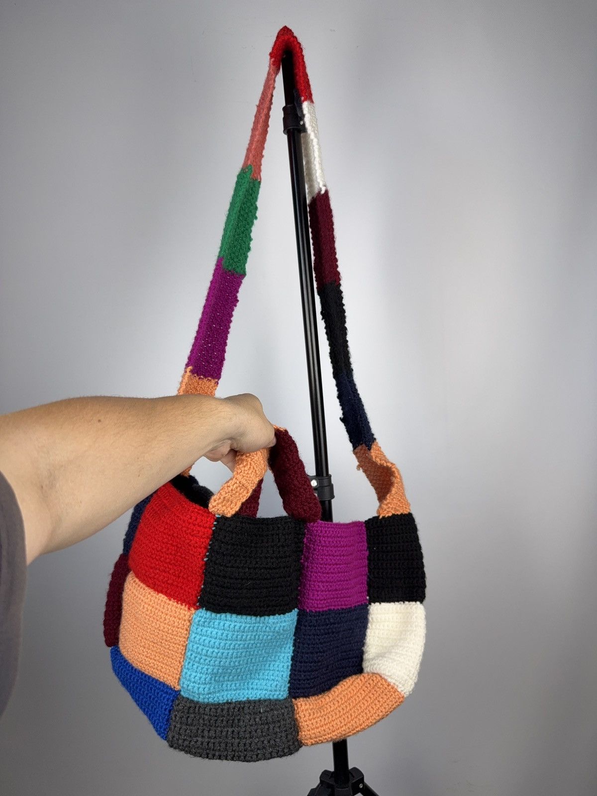 Japanese Brand Japanese style Handmade Knit Y2K 00s Retro Boho bag Size ONE SIZE - 1 Thumbnail