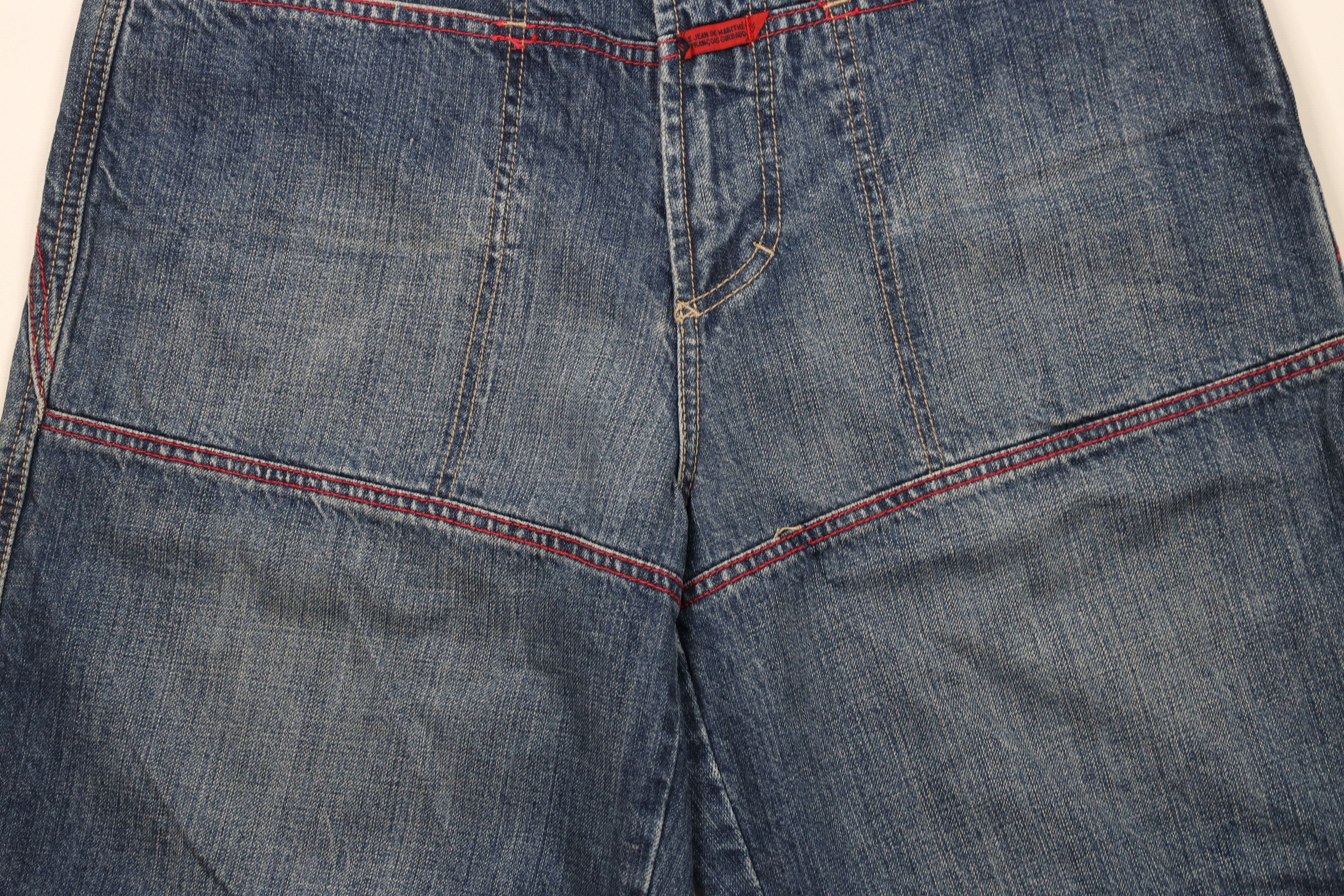 Marithe + Francois Girbaud × Vintage Deadstock Vintage 90s Marithe Francois Girbaud Jean Shorts Size US 32 / EU 48 - 3 Thumbnail