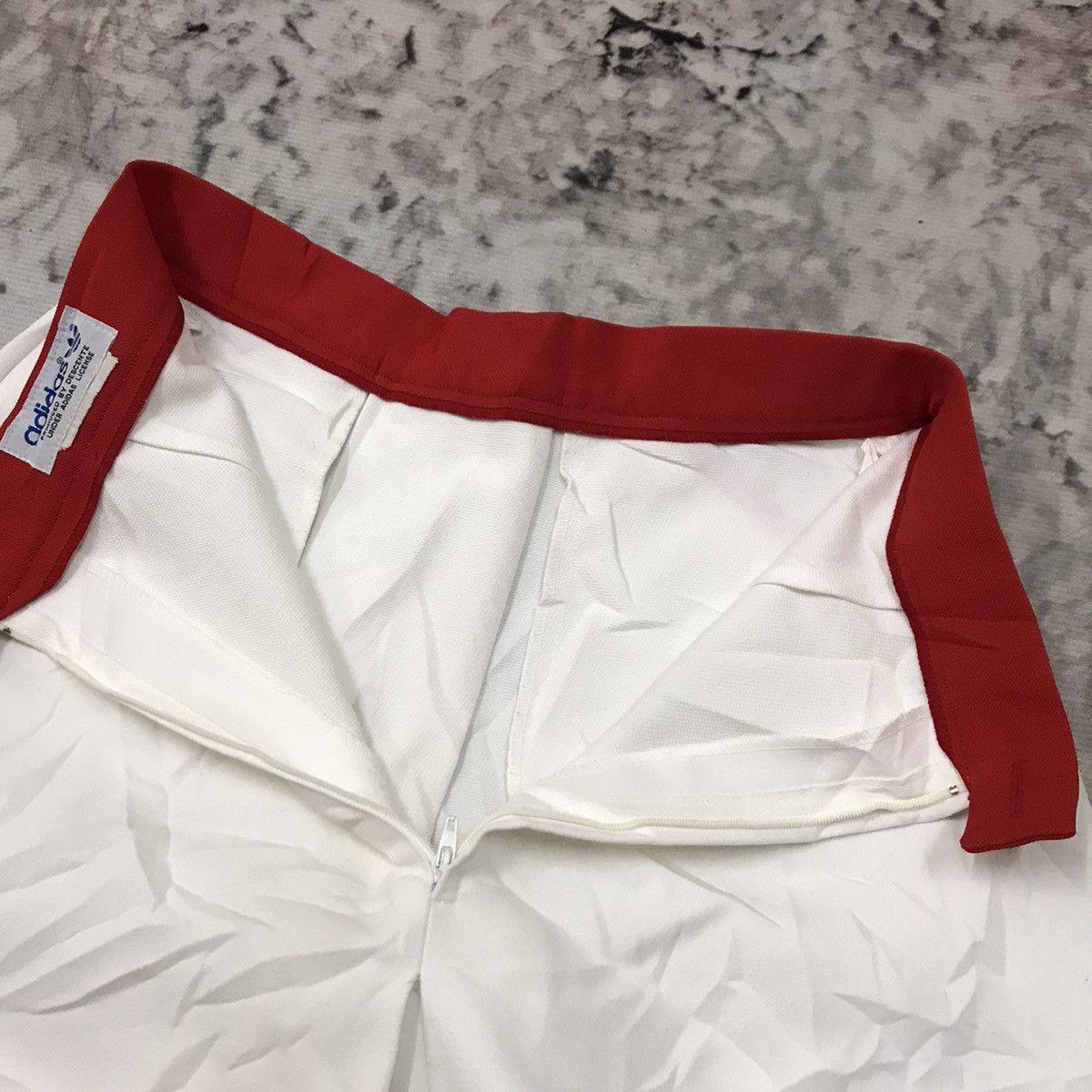 Adidas Vintage 90s Adidas Trefoil Tennis Mini Skirt Size 25" / US 0 / IT 36 - 7 Thumbnail