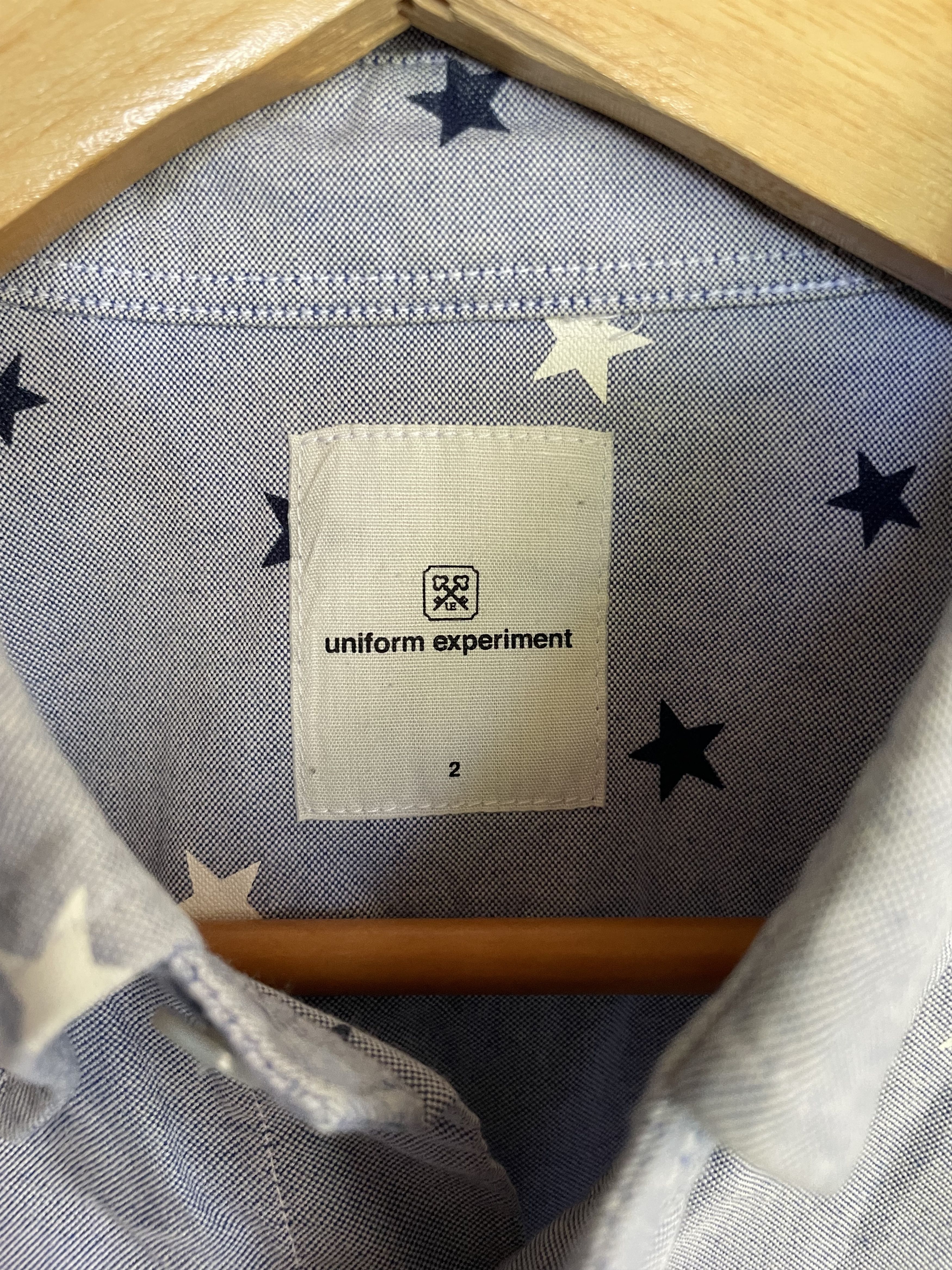 uniform experiment UE x Fragment Design Monogram Button Up LS Size US M / EU 48-50 / 2 - 6 Thumbnail
