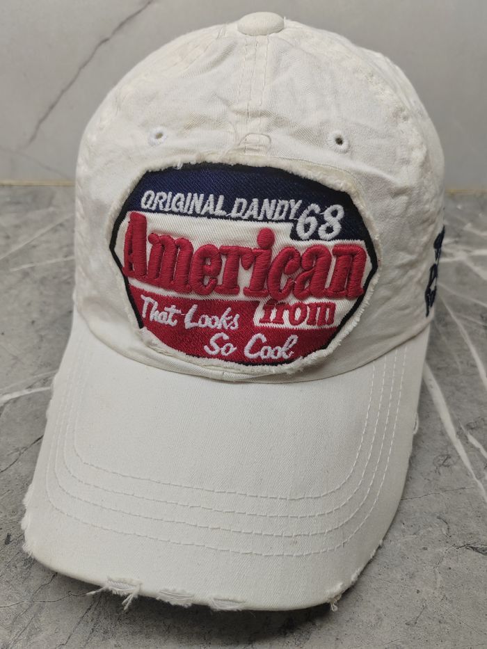 Vintage Ameircan From Distressed Style Cap Hat