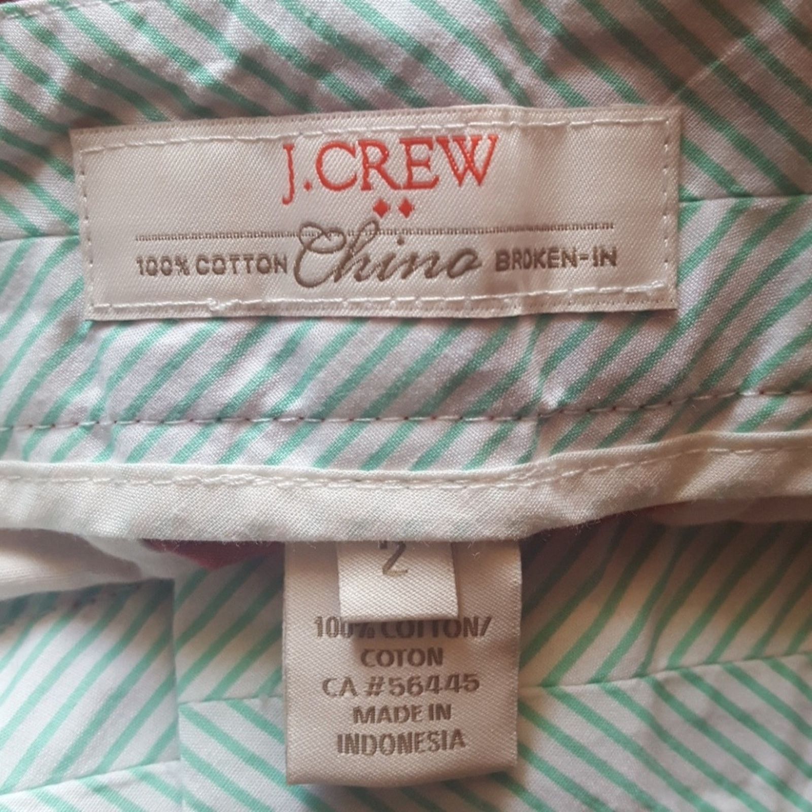 J.Crew J. Crew Chino Broken-In Short Shorts Size 26" / US 2 / IT 38 - 3 Thumbnail