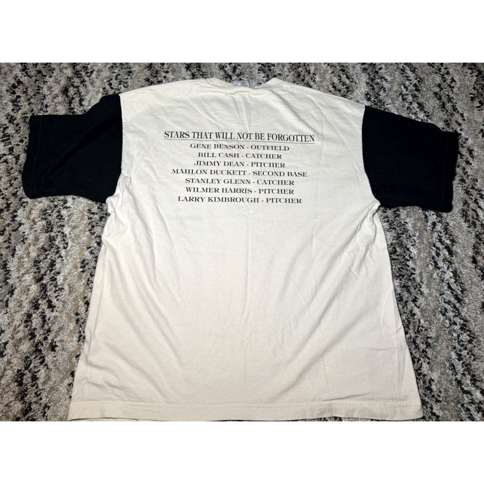 Fruit Of The Loom VINTAGE Philadelphia Stars Negro League Baseball Museum Phillies Shirt Large Black 90s Mens Size US L / EU 52-54 / 3 - 4 Thumbnail