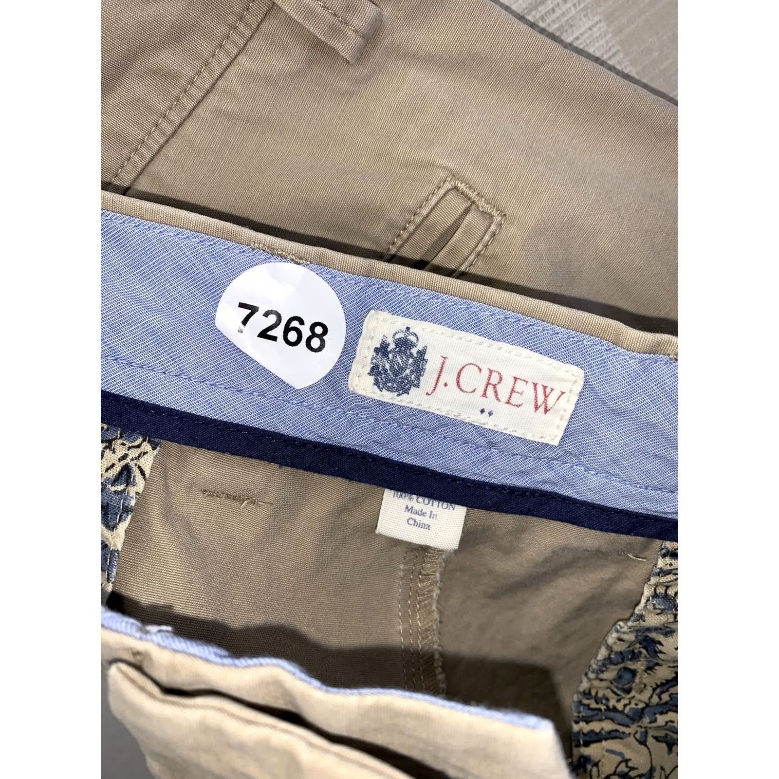 J.Crew J.CREW Mens Tan Chino Flat Front Cotton Shorts Size 32-7268 Regular 32 Inseam Brown Summer May Casual Travel Earnings? Size US 32 / EU 48 - 6 Thumbnail
