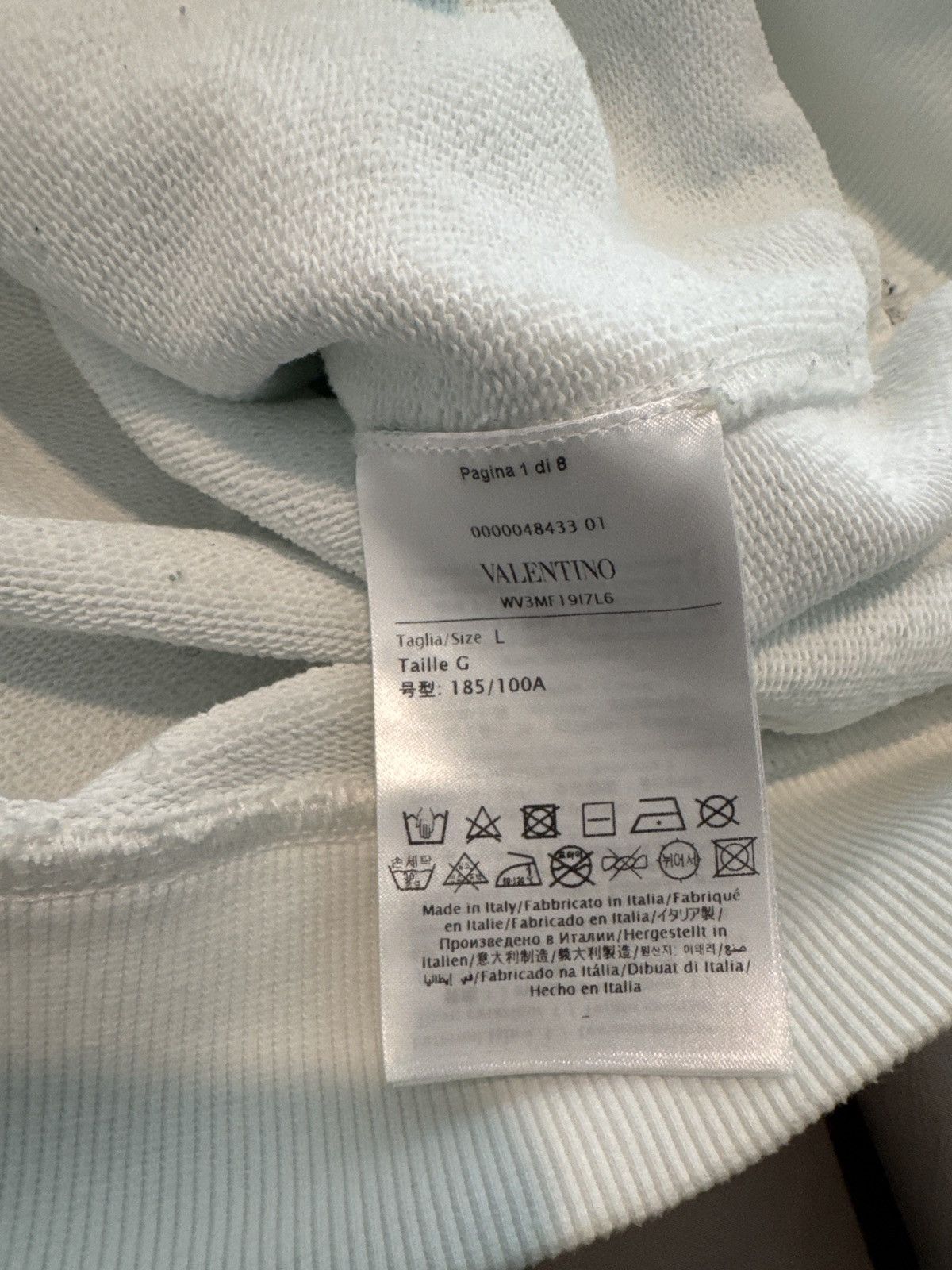 Valentino Valentino Hoodie Size US L / EU 52-54 / 3 - 5 Thumbnail