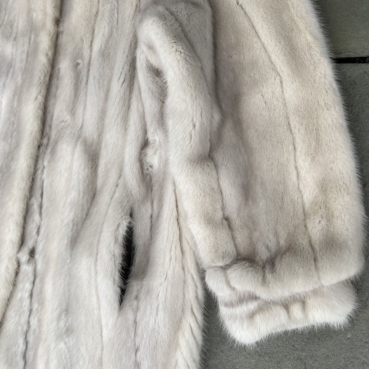 Vintage Vintage 80s Pastel Cream Mink Full Length Fur Coat Size M / US 6-8 / IT 42-44 - 7 Thumbnail