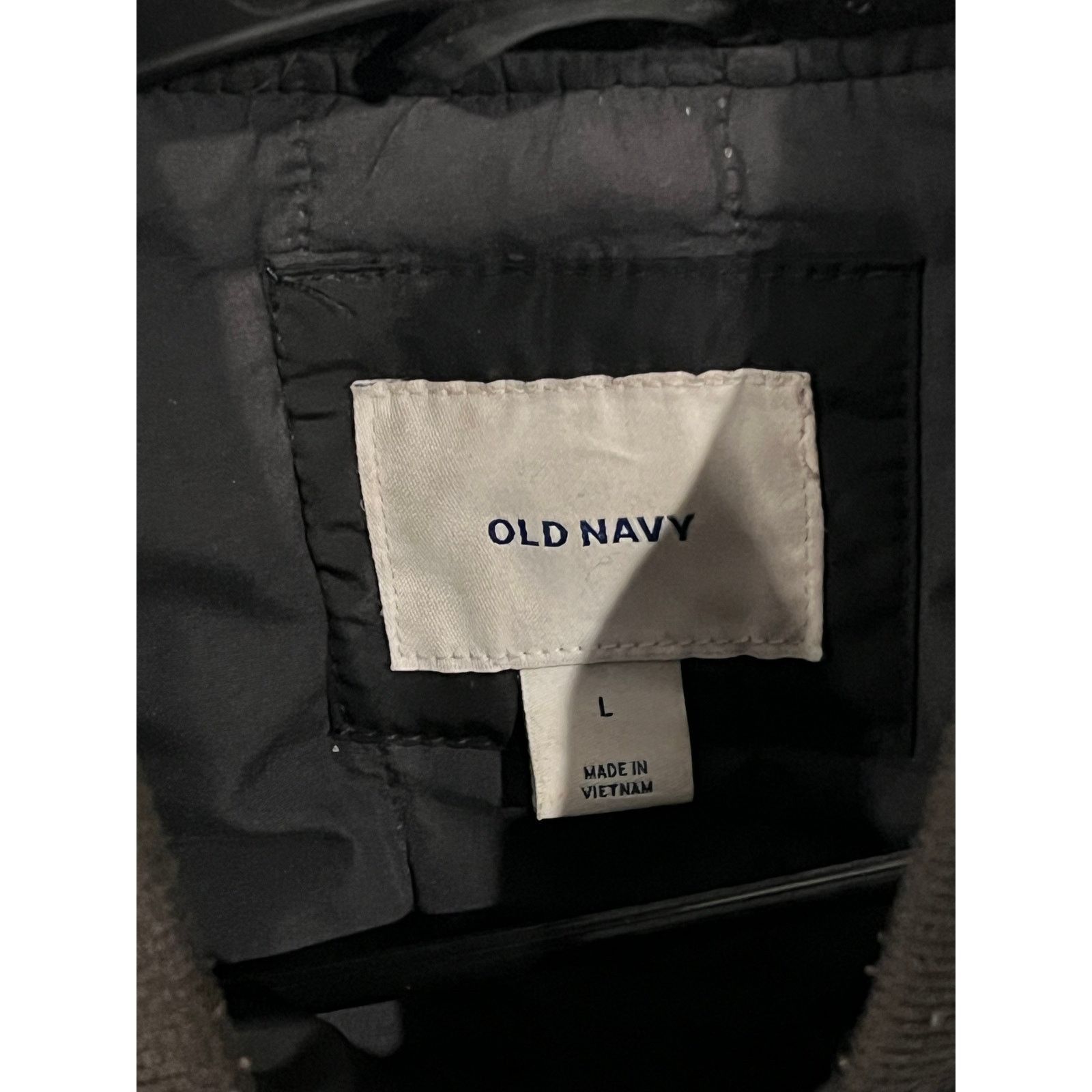 Old Navy Old Navy Black Bomber Jacket Womans L Size L / US 10 / IT 46 - 3 Thumbnail