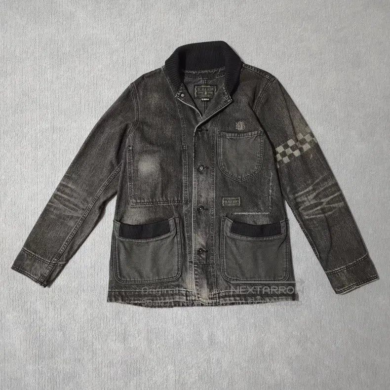 Neighborhood Neighborhood Black Denim Checkered Jacket Size US S / EU 44-46 / 1 - 1 Thumbnail