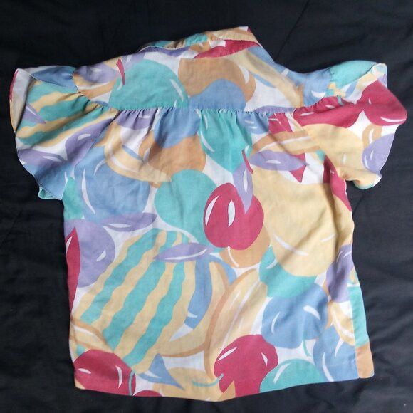 Sassafras Vintage Sassafras Fruits Hawaiian Shirt Petal Sleeve Size L / US 10 / IT 46 - 5 Thumbnail