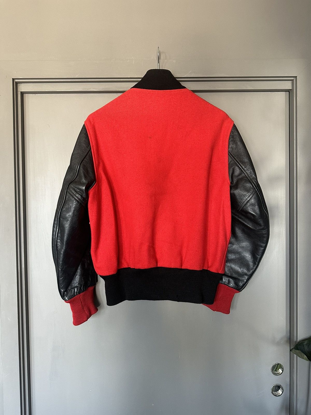 Vintage 70’s Varsity Jacket Size US L / EU 52-54 / 3 - 3 Thumbnail