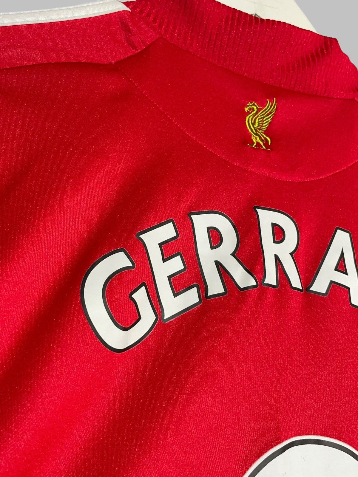 Adidas #8 Steven Gerrard Liverpool Adidas 2008/09 Football Shirt Size US M / EU 48-50 / 2 - 17 Thumbnail