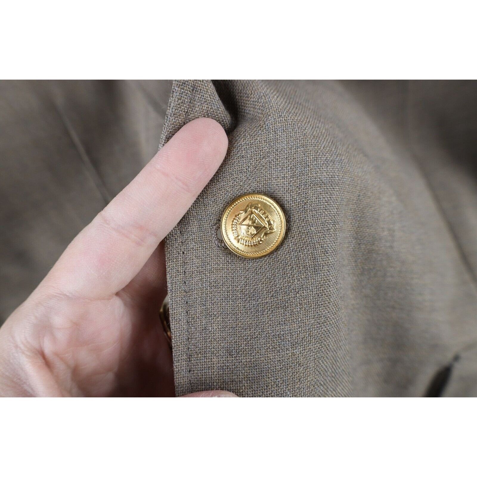 Vintage Vintage 90s Streetwear Worsted Wool 2 Button Suit Jacket Size US L / EU 52-54 / 3 - 7 Thumbnail
