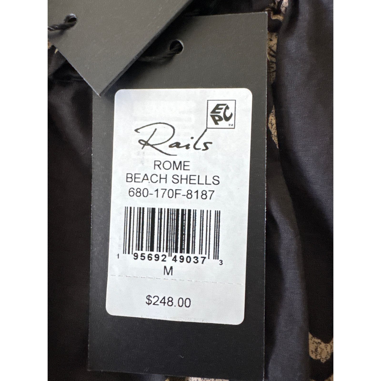 Rails Rails Rome One Shoulder Dress Color: Beach Shells Medium Size M / US 6-8 / IT 42-44 - 7 Thumbnail