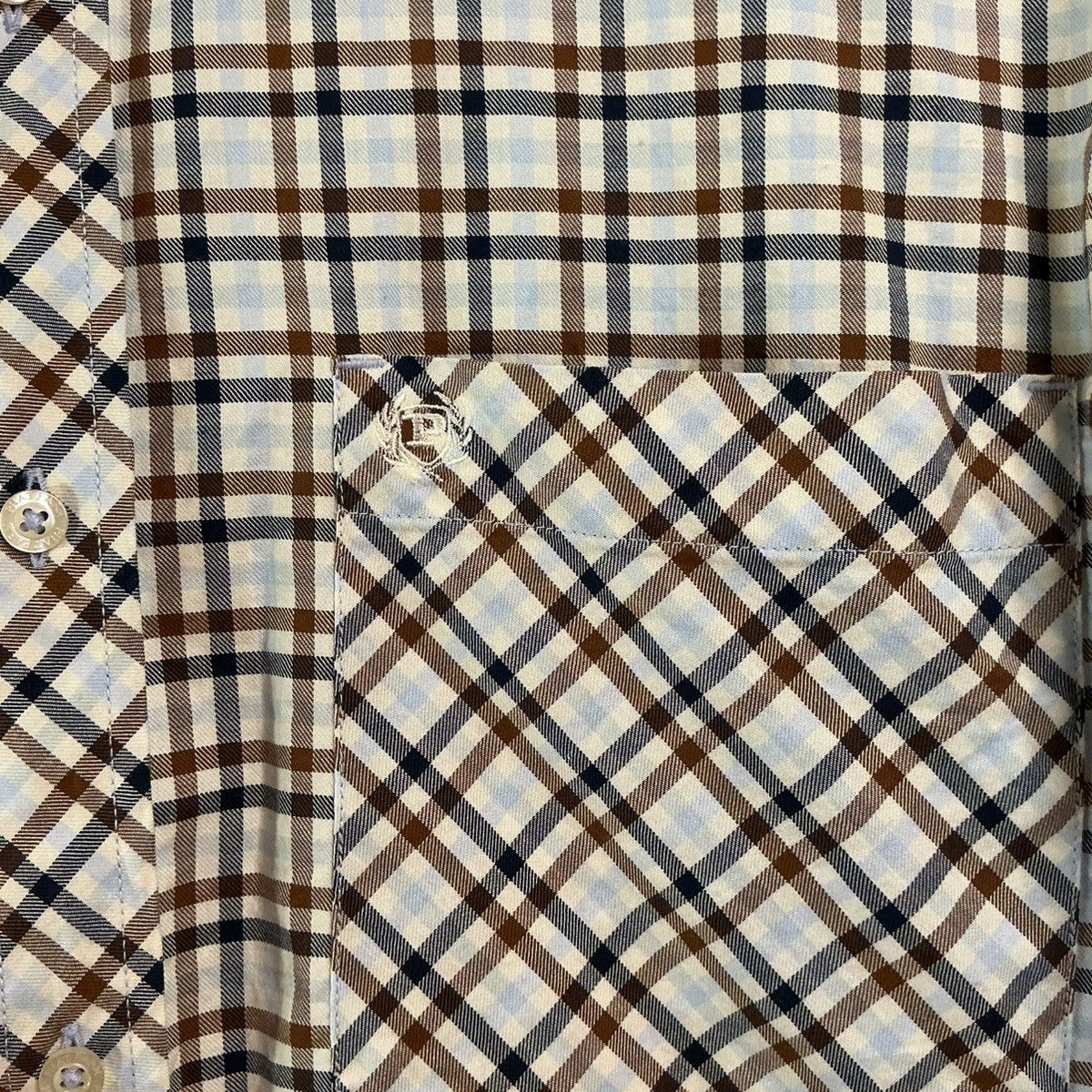 Phat Farm Phat Farm Plaid Button Up Shirt Short Sleeve Mens 2XL Cotton Size US XXL / EU 58 / 5 - 2 Thumbnail