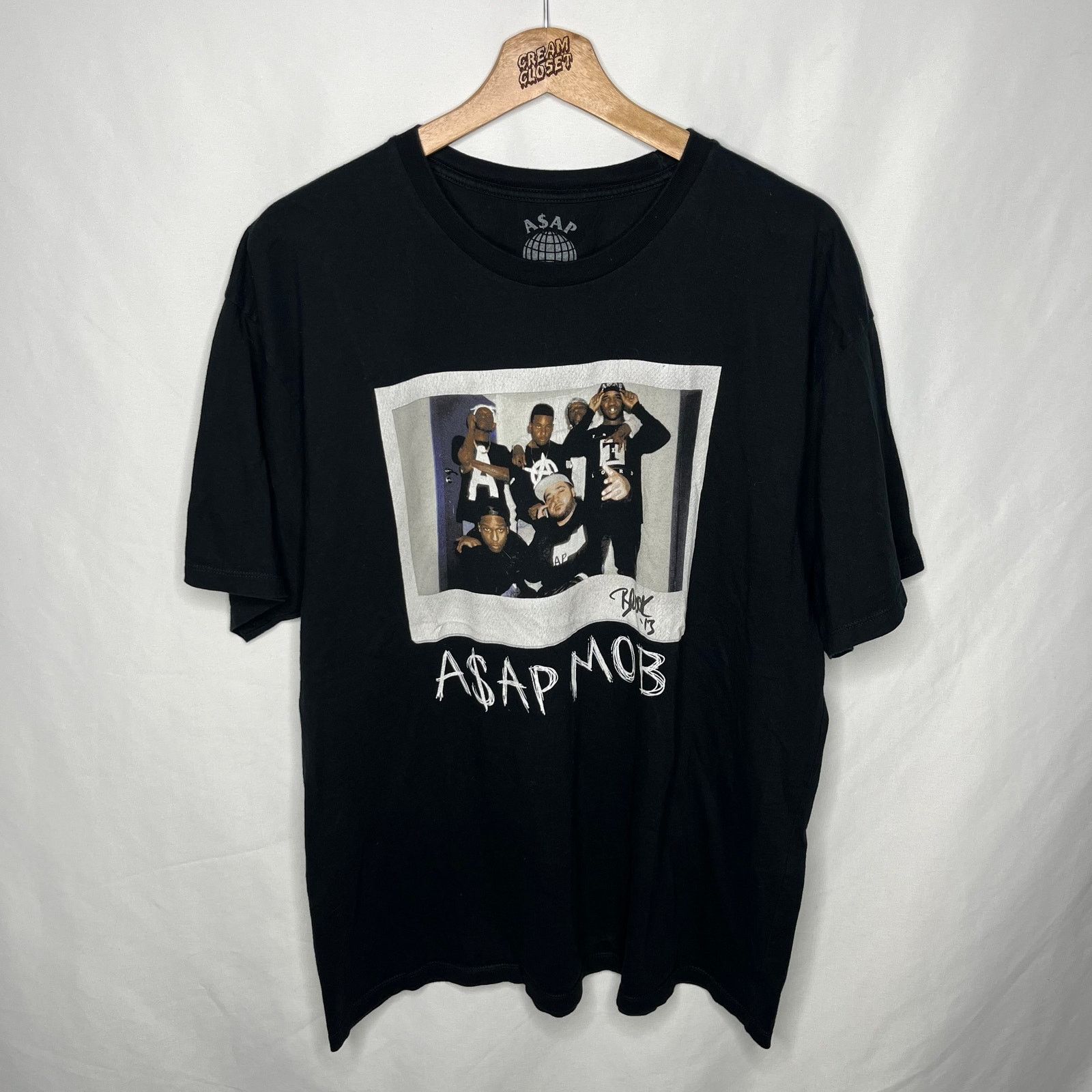 ASAP Rocky A$AP Mob AWGE Claw Hip Hop Rap shops Tour Merch Tee