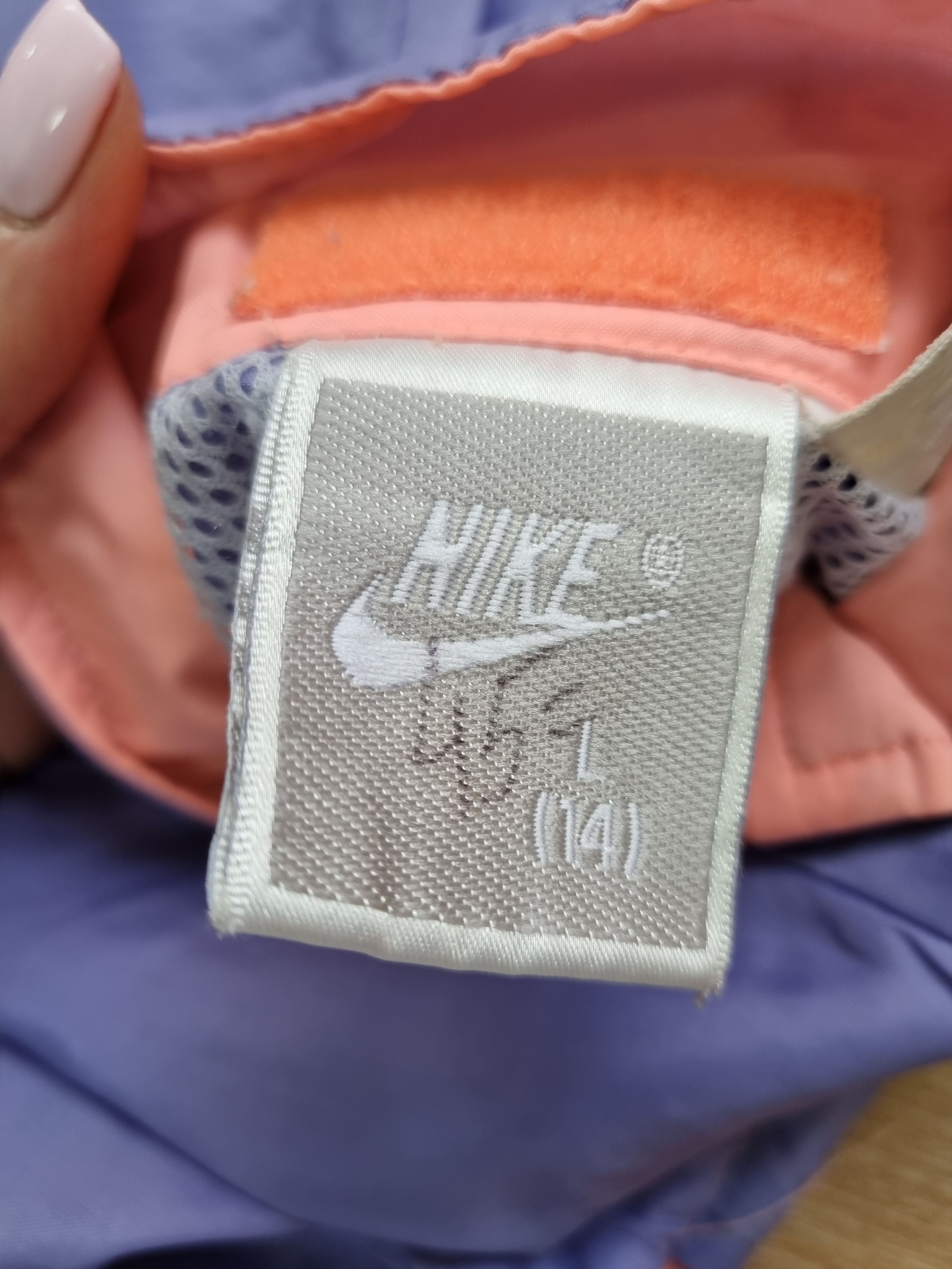 Nike × Vintage Vintage 90s NIKE Running Light Nylon Jacket Track Top Size US L / EU 52-54 / 3 - 22 Thumbnail