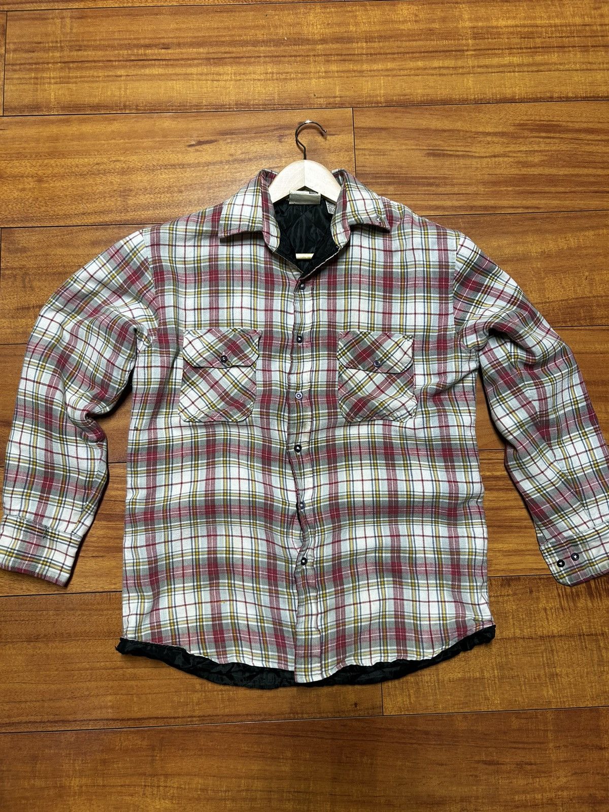 Vintage Reworked Flannel IRON MAIDEN Size US M / EU 48-50 / 2 - 1 Thumbnail