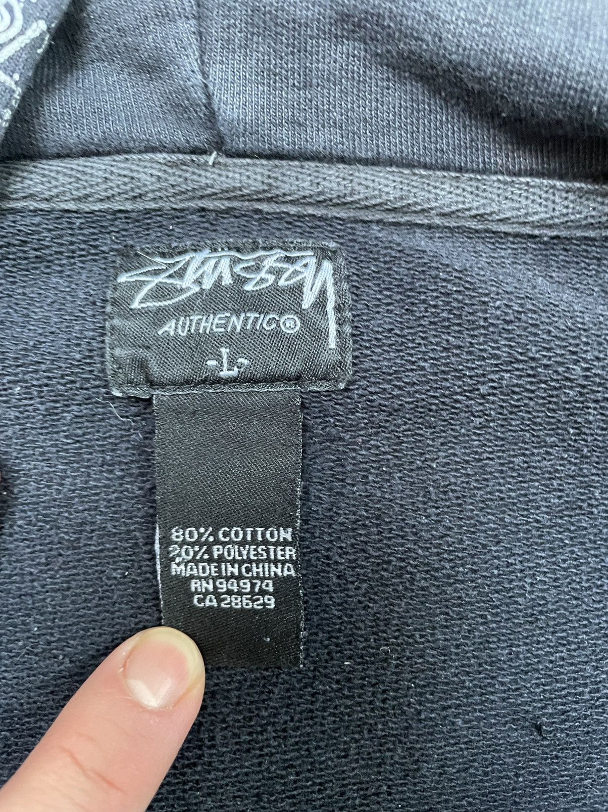 Stussy Stussy cities ziphoodie L Size US L / EU 52-54 / 3 - 2 Thumbnail