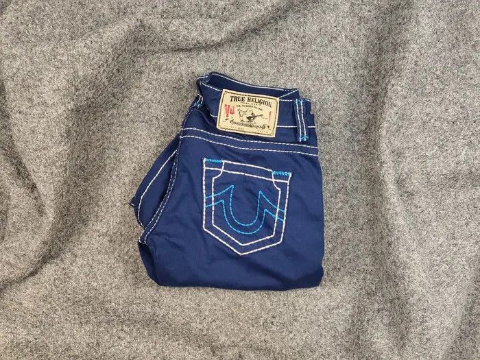 True Religion True Religion Geno Denim Slim Jeans Made in USA Y2K Style Size 28" / US 6 / IT 42 - 1 Thumbnail