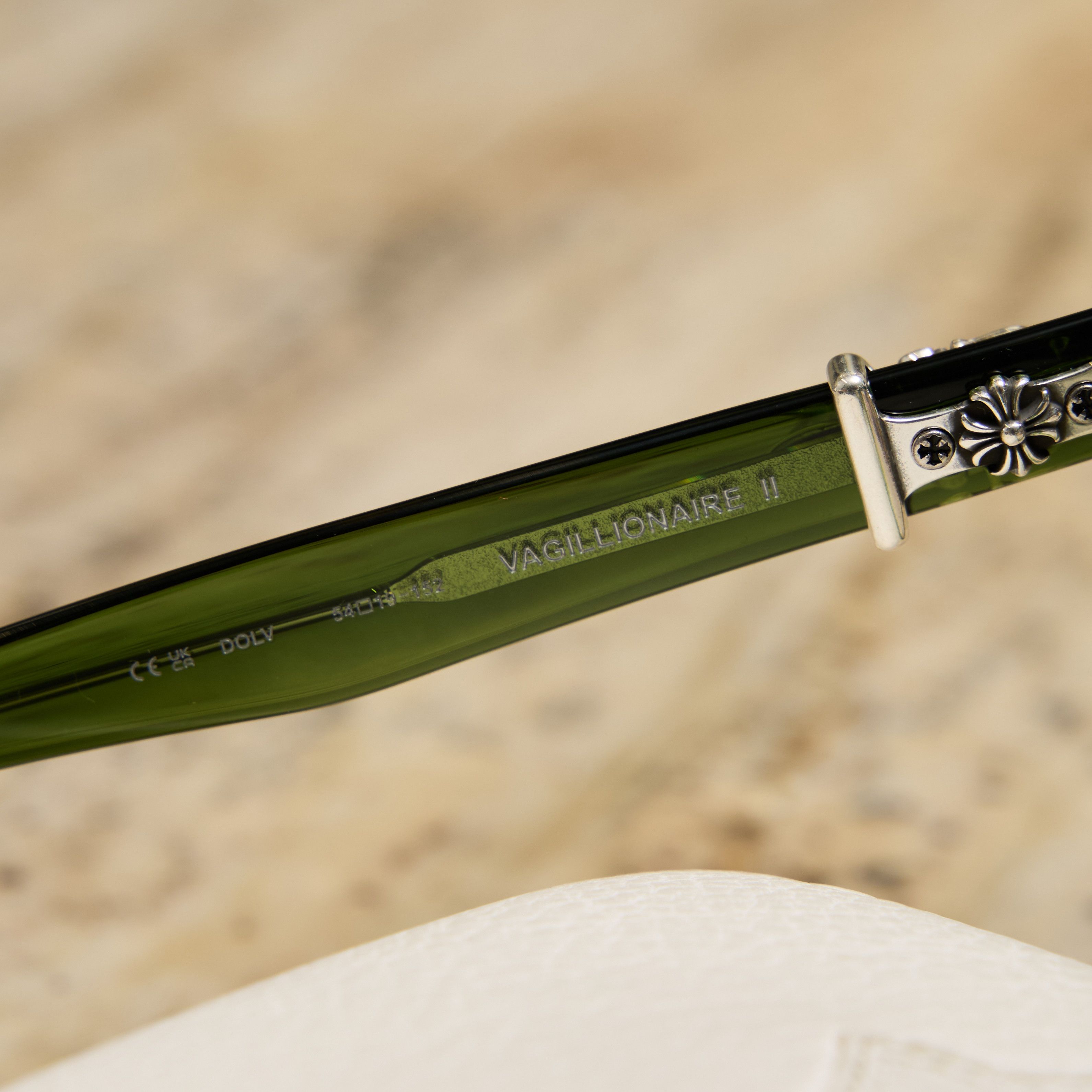 Chrome Hearts CHROME HEARTS VAGILLIONAIRE II DOLV DARK OLIVE Size ONE SIZE - 6 Thumbnail