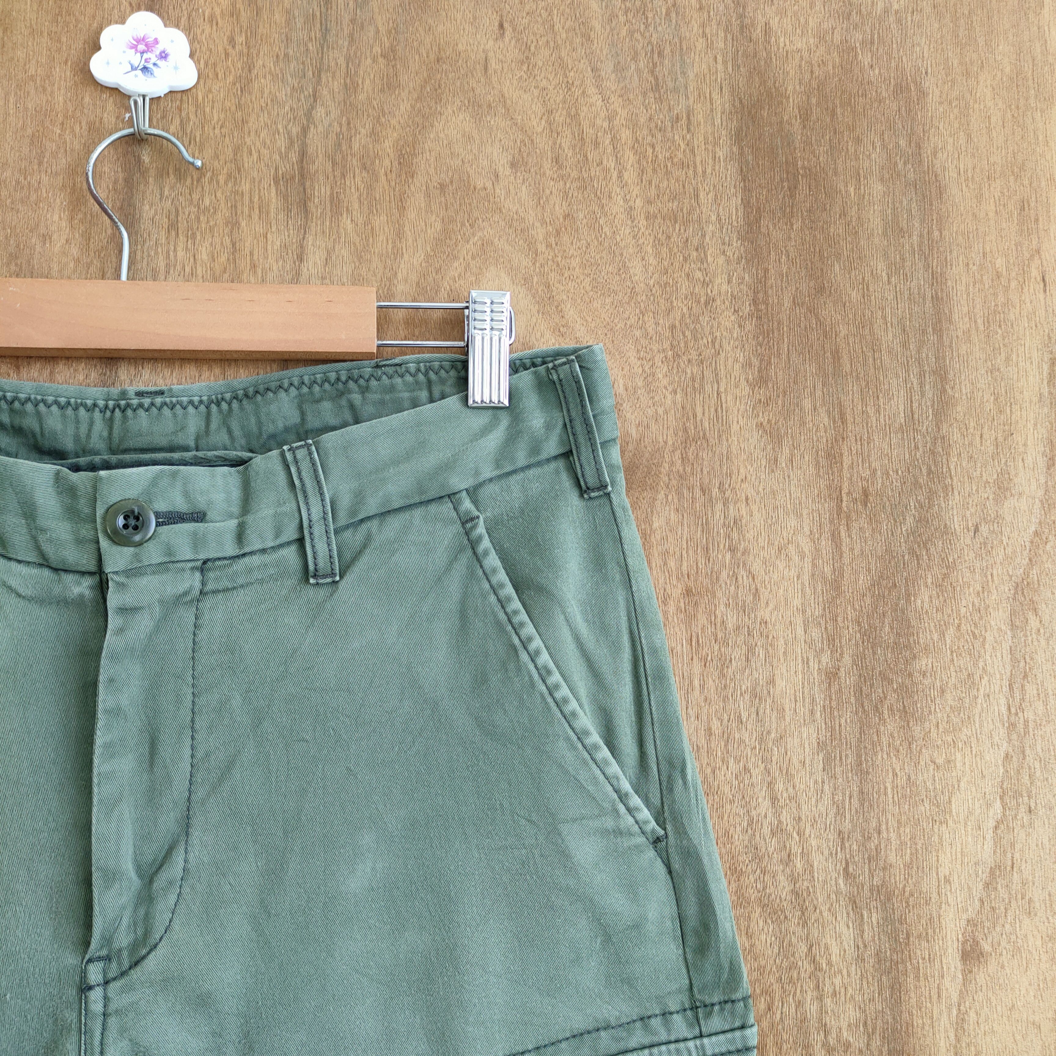 Japanese Brand VINTAGE JAPANESE FADED SKINNY CARGO PANTS Size US 30 / EU 46 - 5 Thumbnail